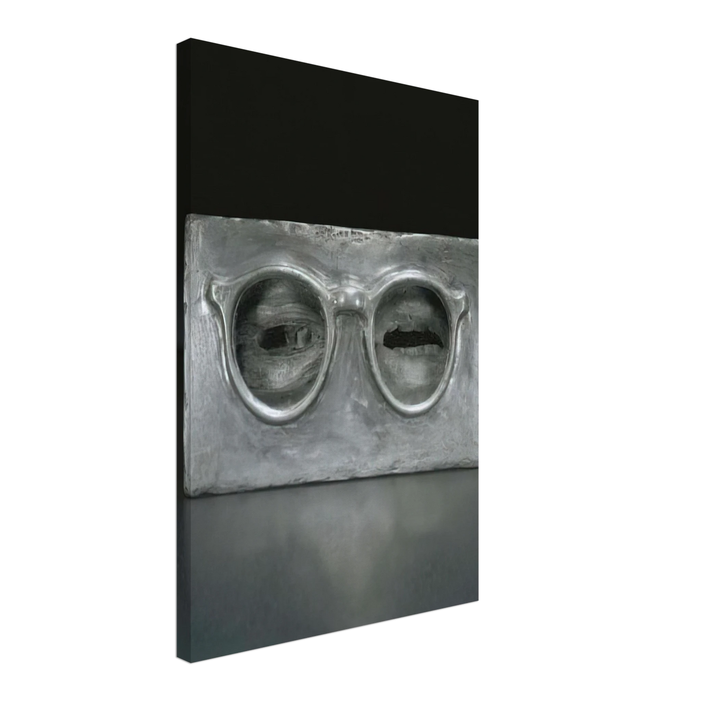 Jasper Johns - THE CRITIC SEES Canvas - 70x100 cm / 28x40 inches-canvas