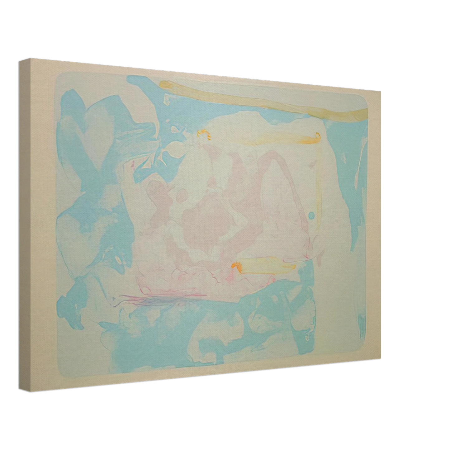 Helen Frankenthaler - Reflections III - 1995 Canvas - 40x60 cm / 16x24 inches-canvas