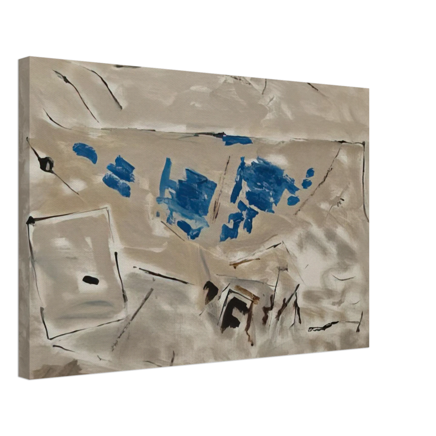 John Marin - Autumn Coloring No. 4 - 1952 Canvas - 40x60 cm / 16x24 inches-canvas