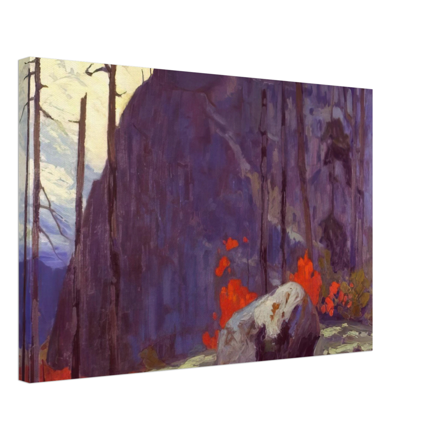 Lawren Harris - Algoma Hill - 1920 Canvas - 40x60 cm / 16x24 inches-canvas