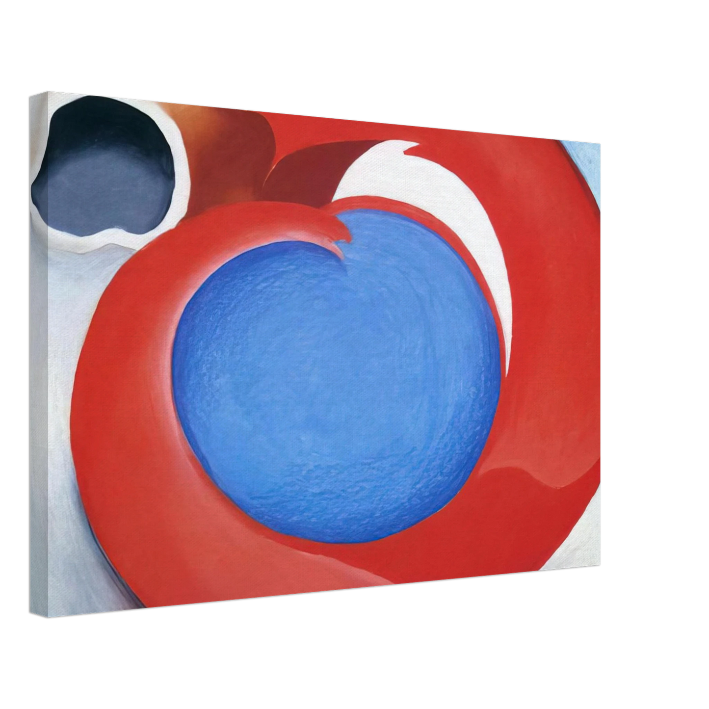 Georgia O'Keeffe - Goat's Horn With Red Canvas - 40x60 cm / 16x24 inches-canvas