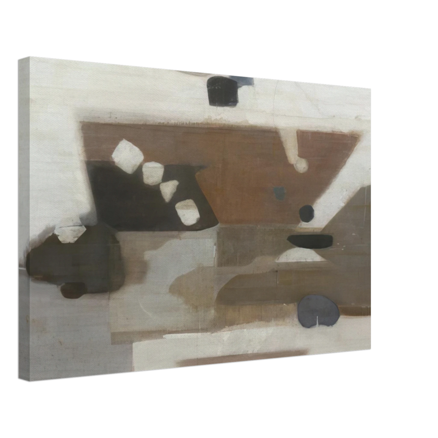 Kenzo Okada - Decision - 1956 Canvas - 40x60 cm / 16x24 inches-canvas