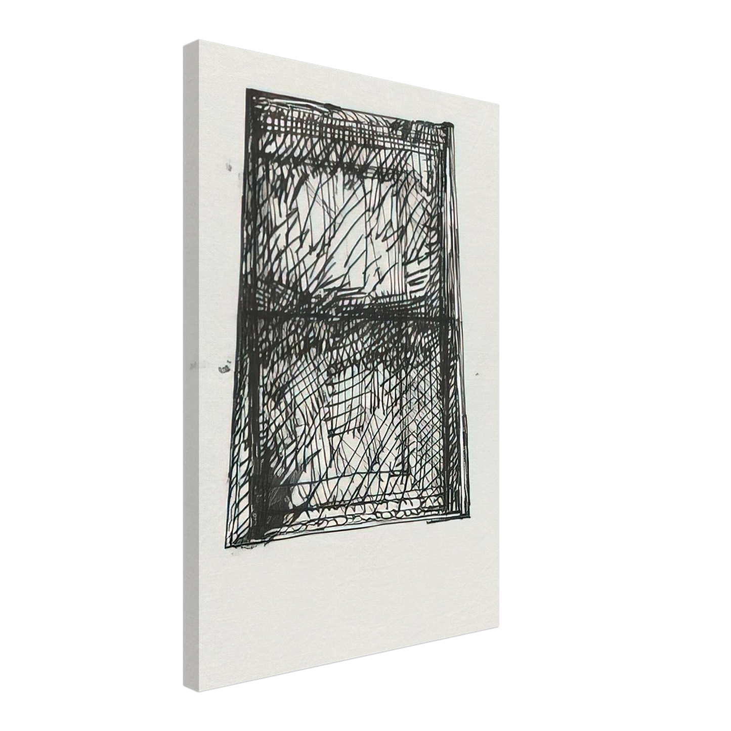 Brice Marden - Suicide Notes - 1972 Canvas - 40x60 cm / 16x24 inches-canvas