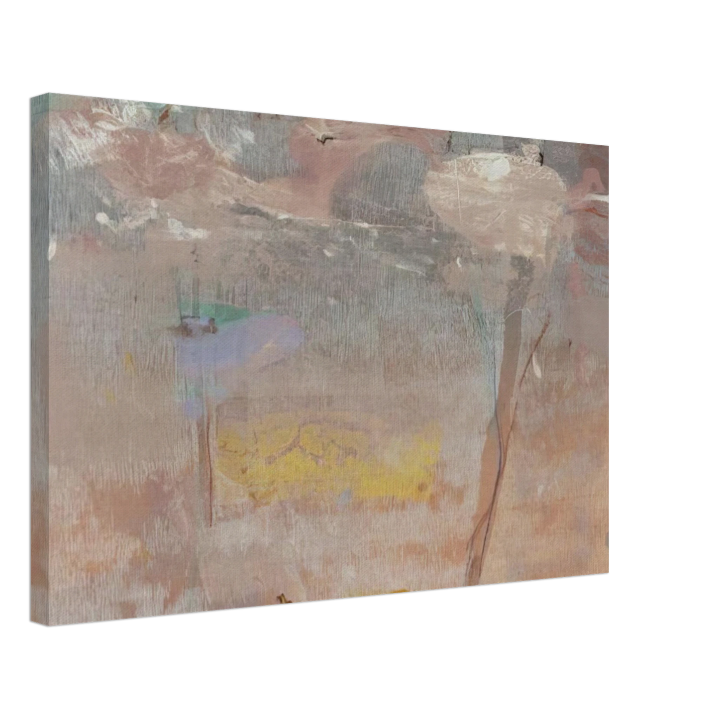 Helen Frankenthaler - Monotype I - 1981 Canvas - 70x100 cm / 28x40 inches-canvas