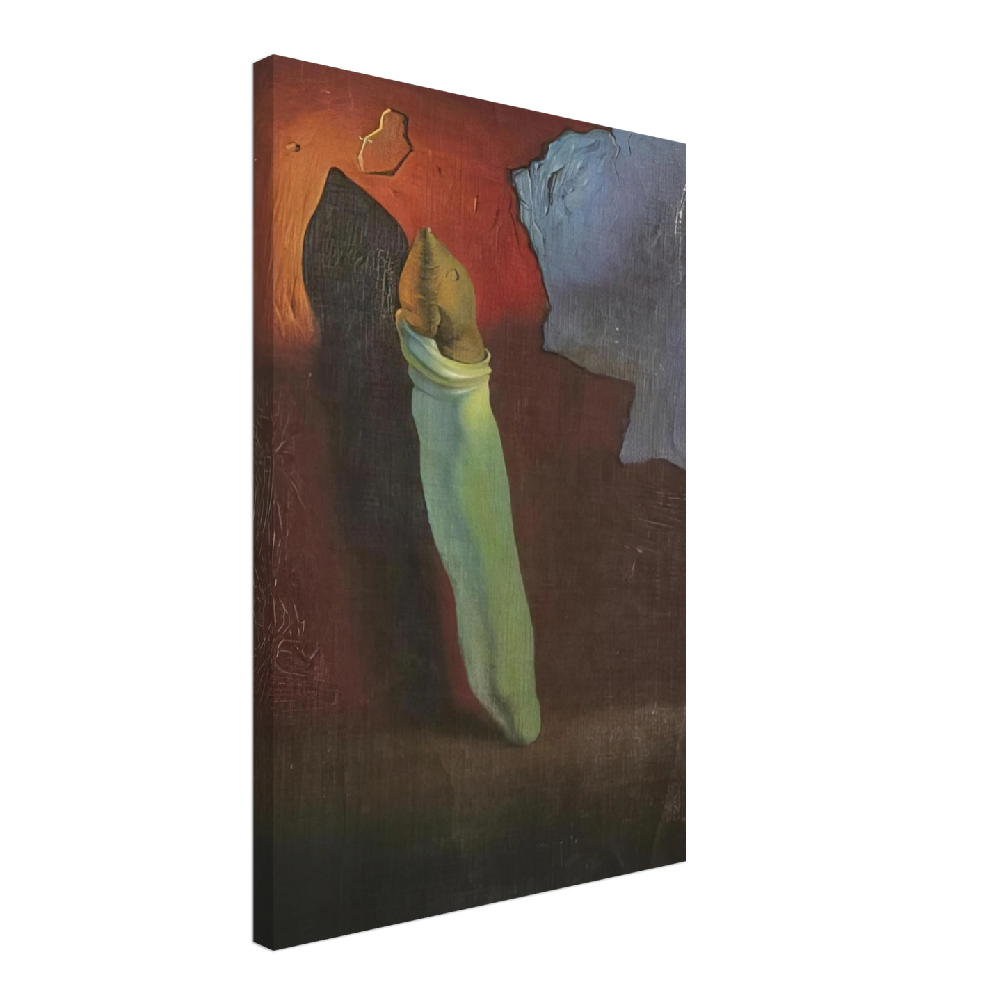 Salvador Dali - ANTHROPOMORPHIC BREAD 1 Canvas - 70x100 cm / 28x40 inches-canvas