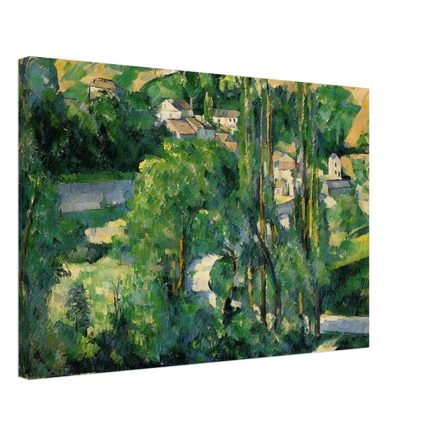 Paul Cezanne - Cote du Galet, at Pontoise Canvas - 70x100 cm / 28x40 inches-canvas