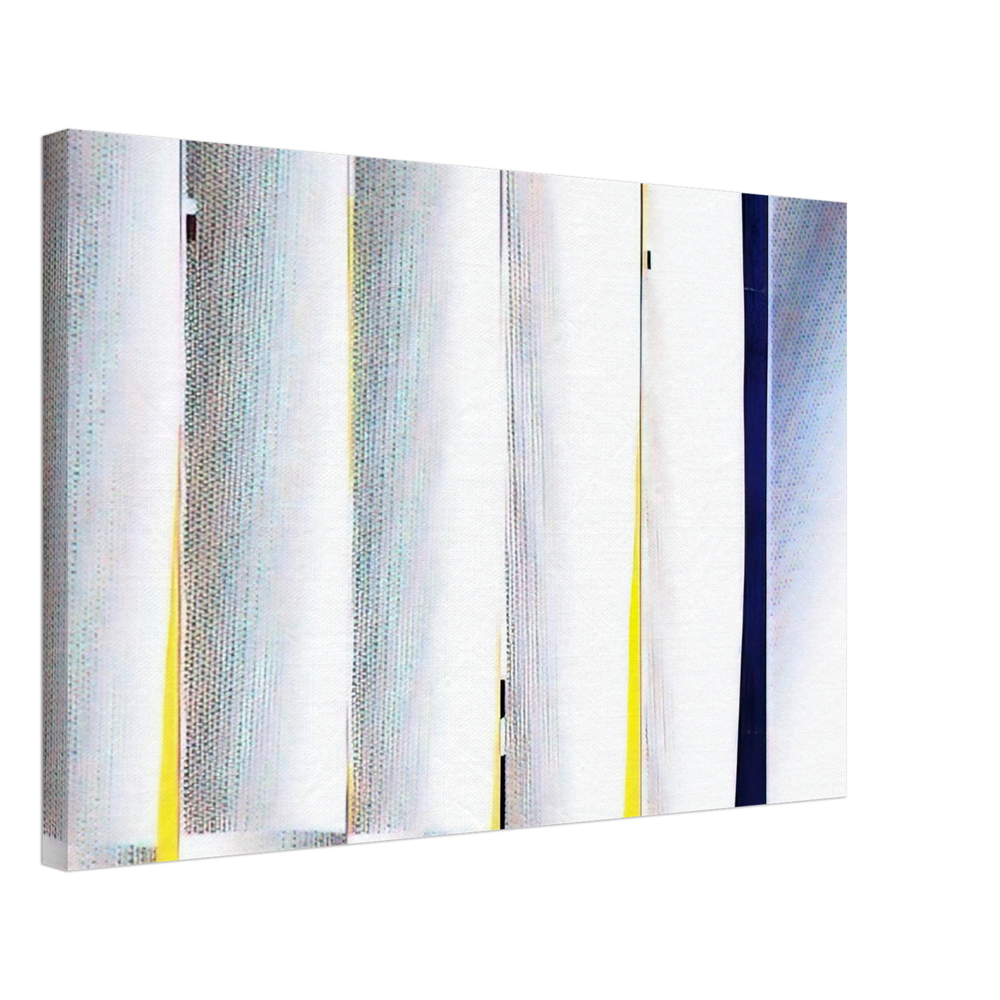 Roy Lichtenstein - MIRROR SIX PANELS 3 1971 Canvas - 40x60 cm / 16x24 inches-canvas