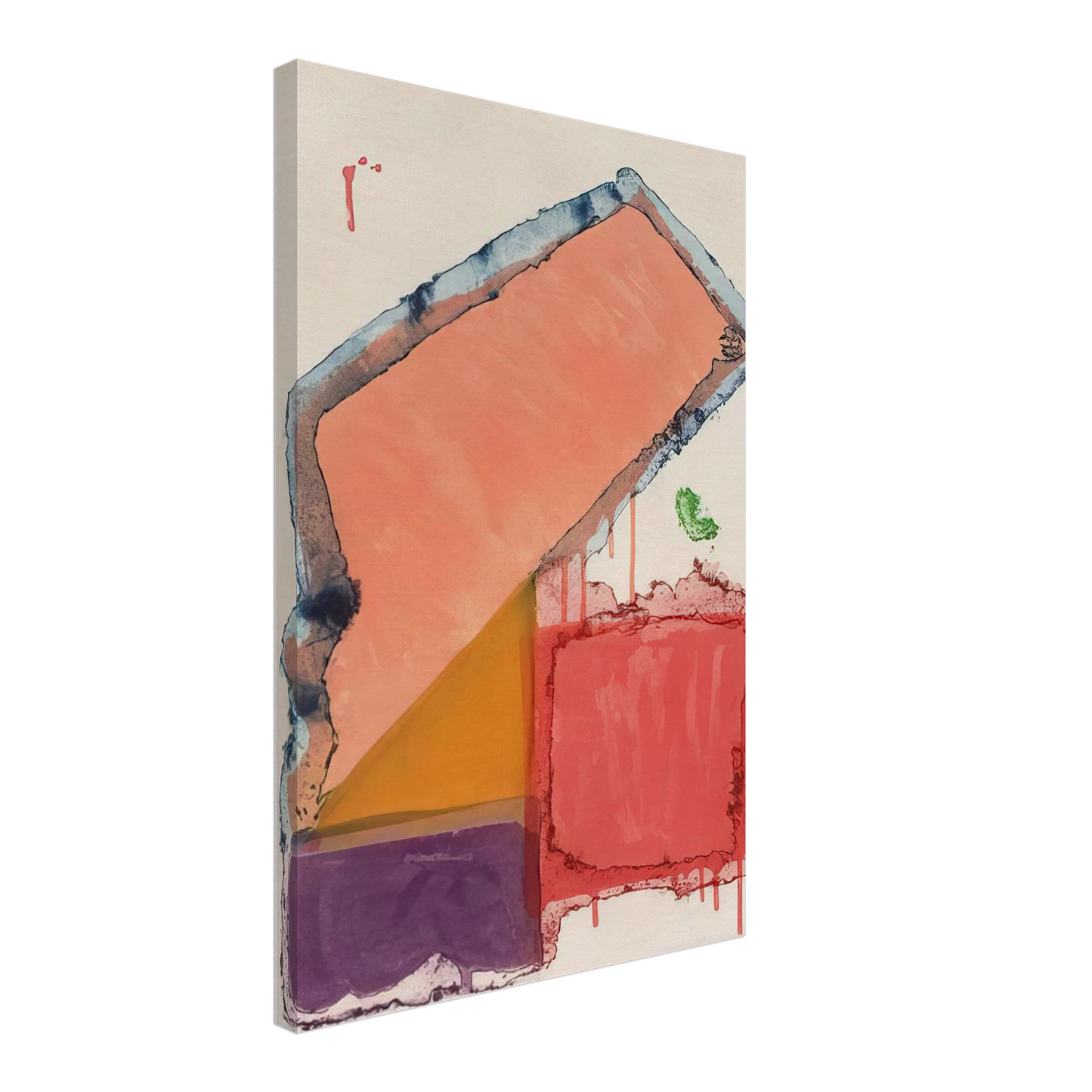 John Hoyland - Anking - 1979 Canvas - 70x100 cm / 28x40 inches-canvas