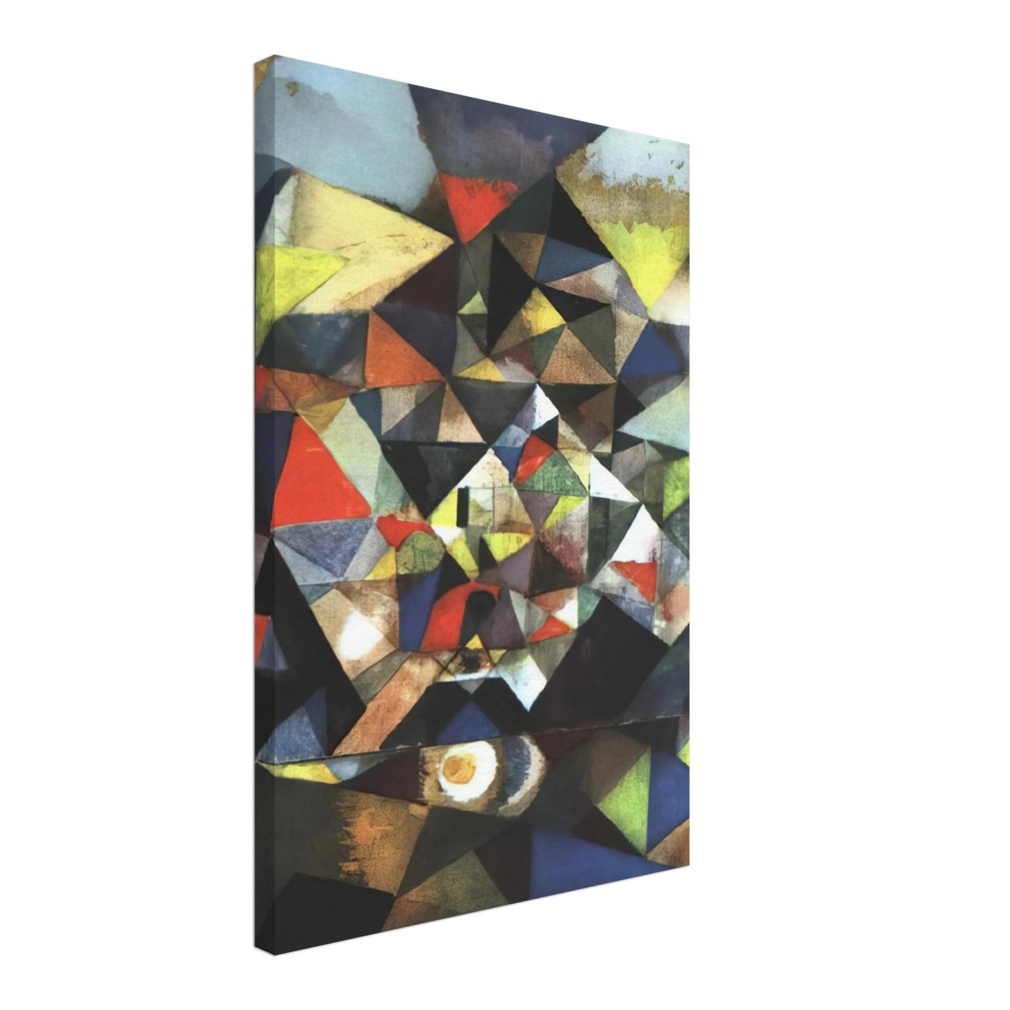 Paul Klee - WITH THE EGG 1917 Canvas - 40x60 cm / 16x24 inches-canvas