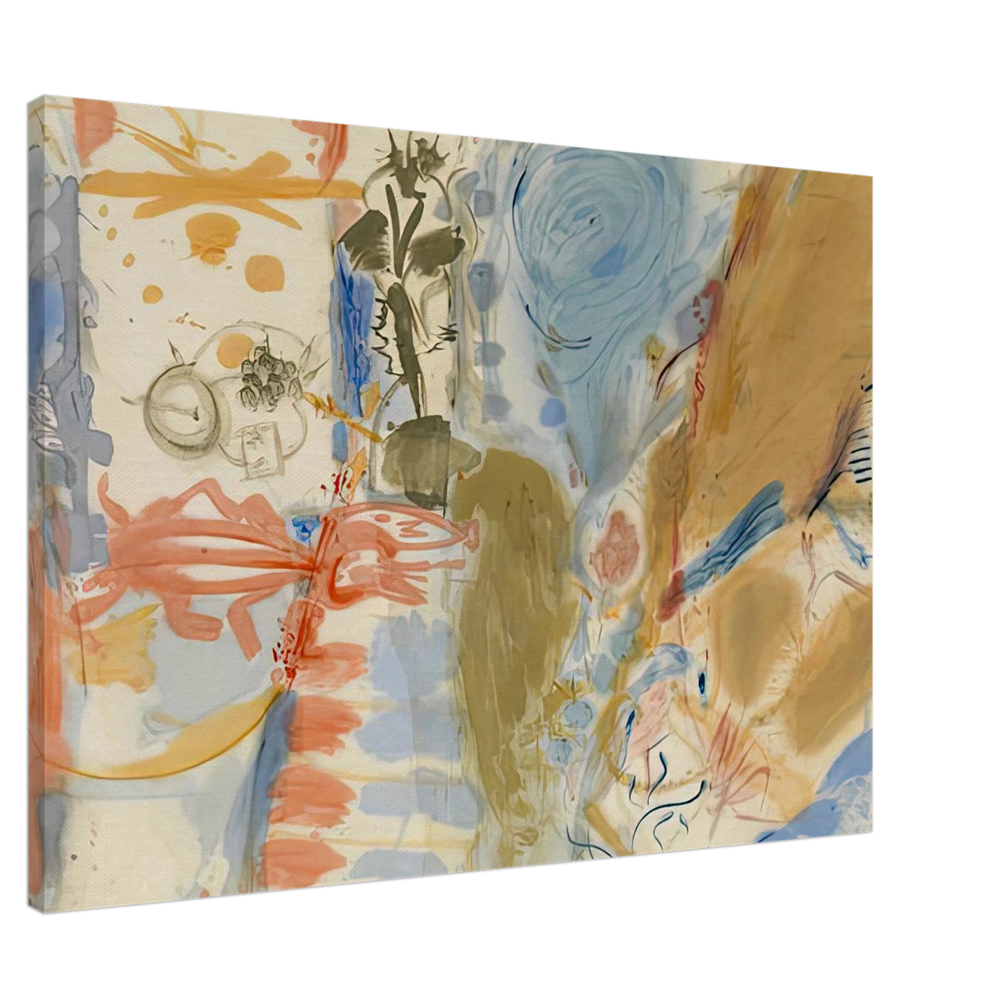 Helen Frankenthaler - Western Dream, 1957- Canvas - Default Title-canvas