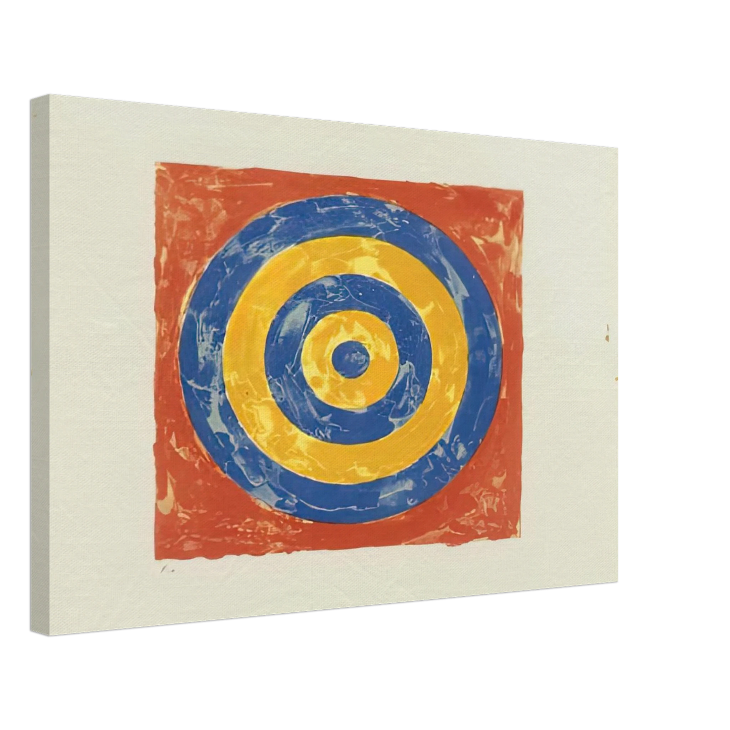 Jasper Johns - TARGET UNIVERSAL LIMITED ART EDITIONS 35 Canvas - 40x60 cm / 16x24 inches-canvas