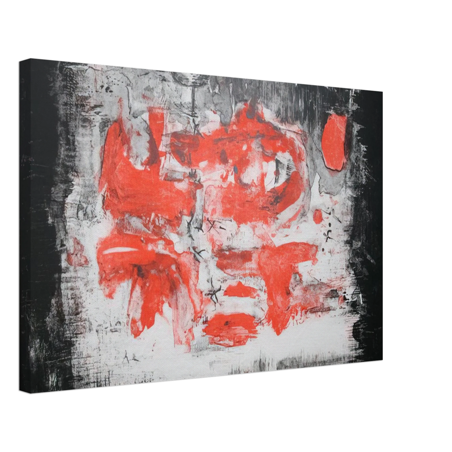 Zao Wou-Ki - UNTITLED 1956 1 Canvas - 40x60 cm / 16x24 inches-canvas