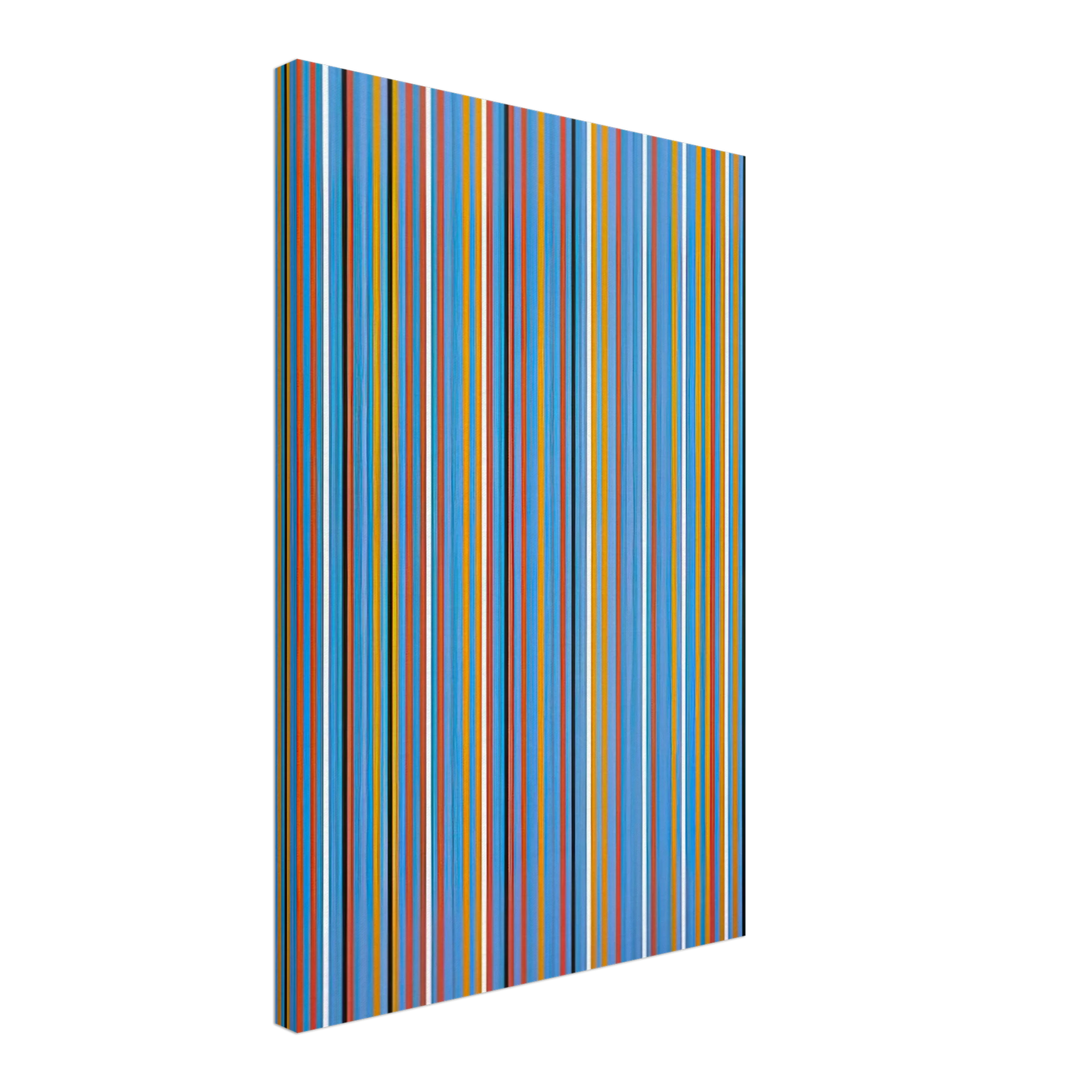 Bridget Riley - BIG BLUE 1982 Canvas - 40x60 cm / 16x24 inches-canvas