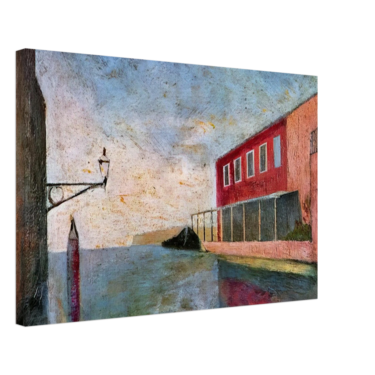 Carlo Carra - UNTITLED Canvas - 70x100 cm / 28x40 inches-canvas