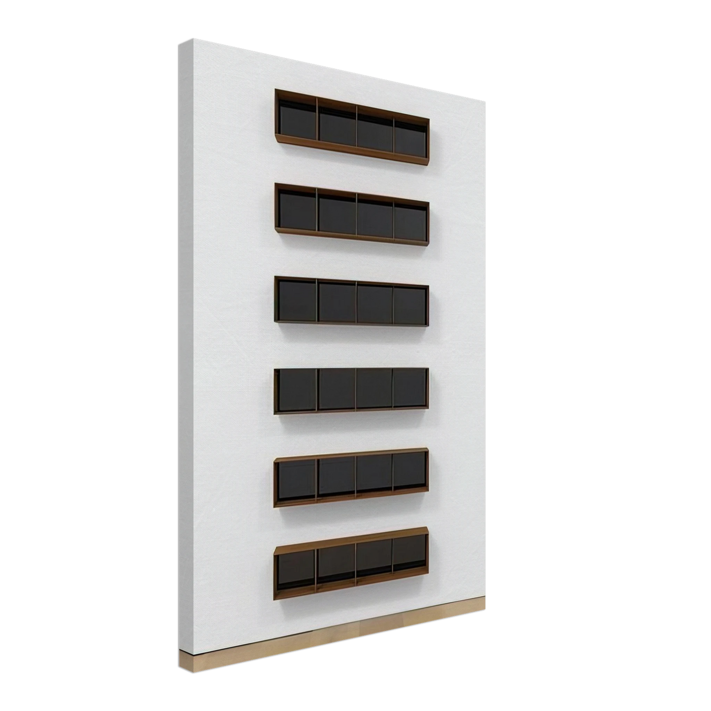 Donald Judd - Untitled - 1994 Canvas - 40x60 cm / 16x24 inches-canvas