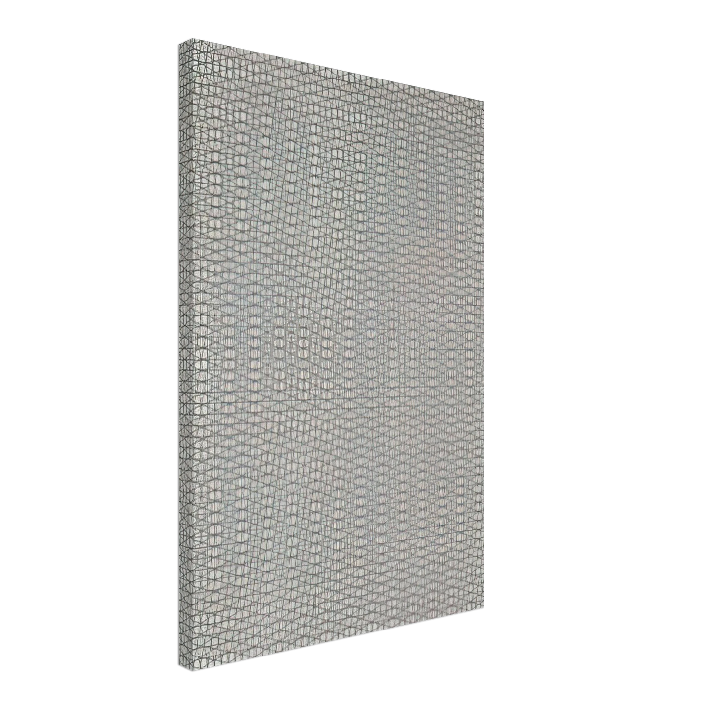 Francois Morellet - 3 grillages superposes 0°, 15°, -15° - 1959 Canvas - 40x60 cm / 16x24 inches-canvas