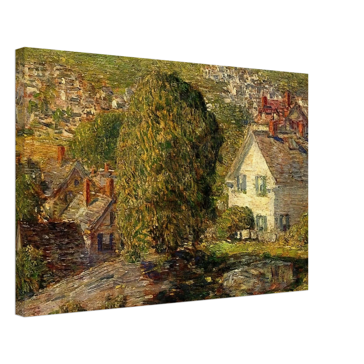 Childe Hassam - Outskirts of East Gloucester Canvas - 70x100 cm / 28x40 inches-canvas