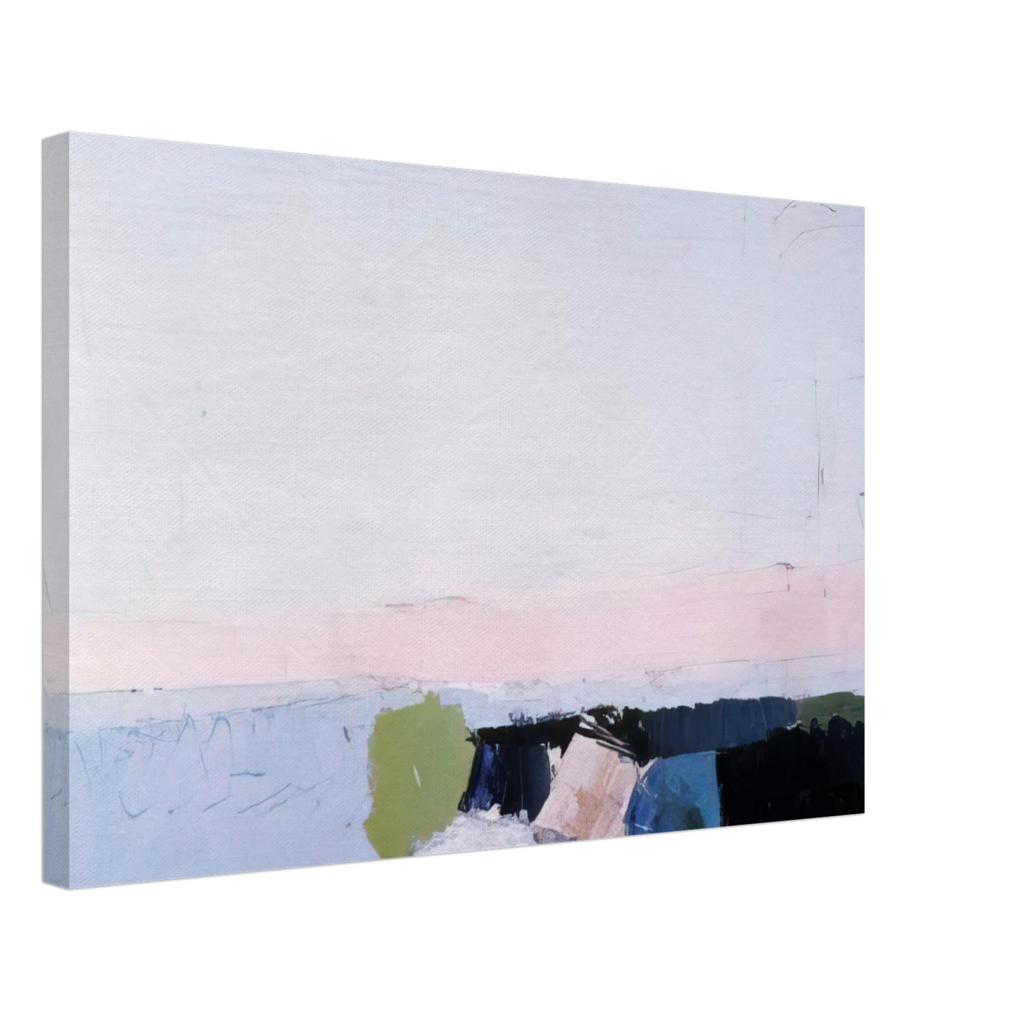 Nicolas de Stael - Bord de Mer - 1952 Canvas - 40x60 cm / 16x24 inches-canvas