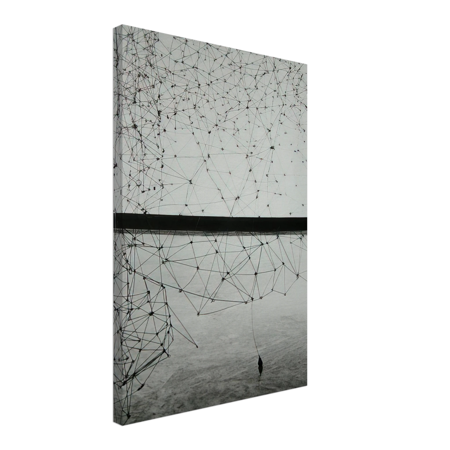 Gego - Reticularea - 1969 Canvas - 40x60 cm / 16x24 inches-canvas