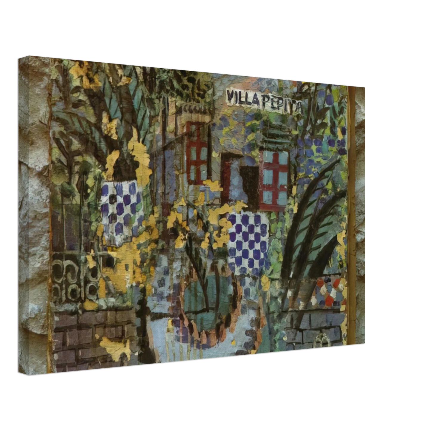 Salvador Dali - VILLA PEPITA Canvas - 40x60 cm / 16x24 inches-canvas