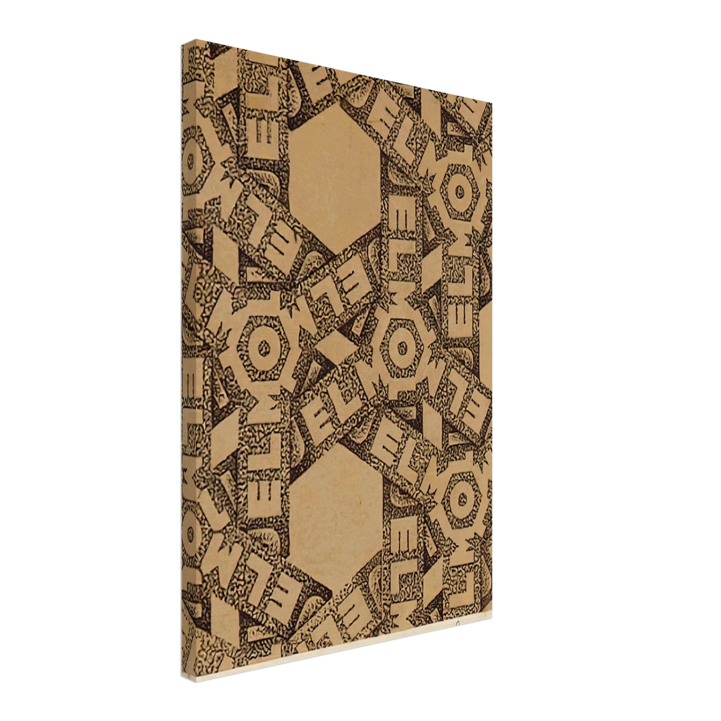 MC Escher - ESCHER (21) Canvas - 40x60 cm / 16x24 inches-canvas