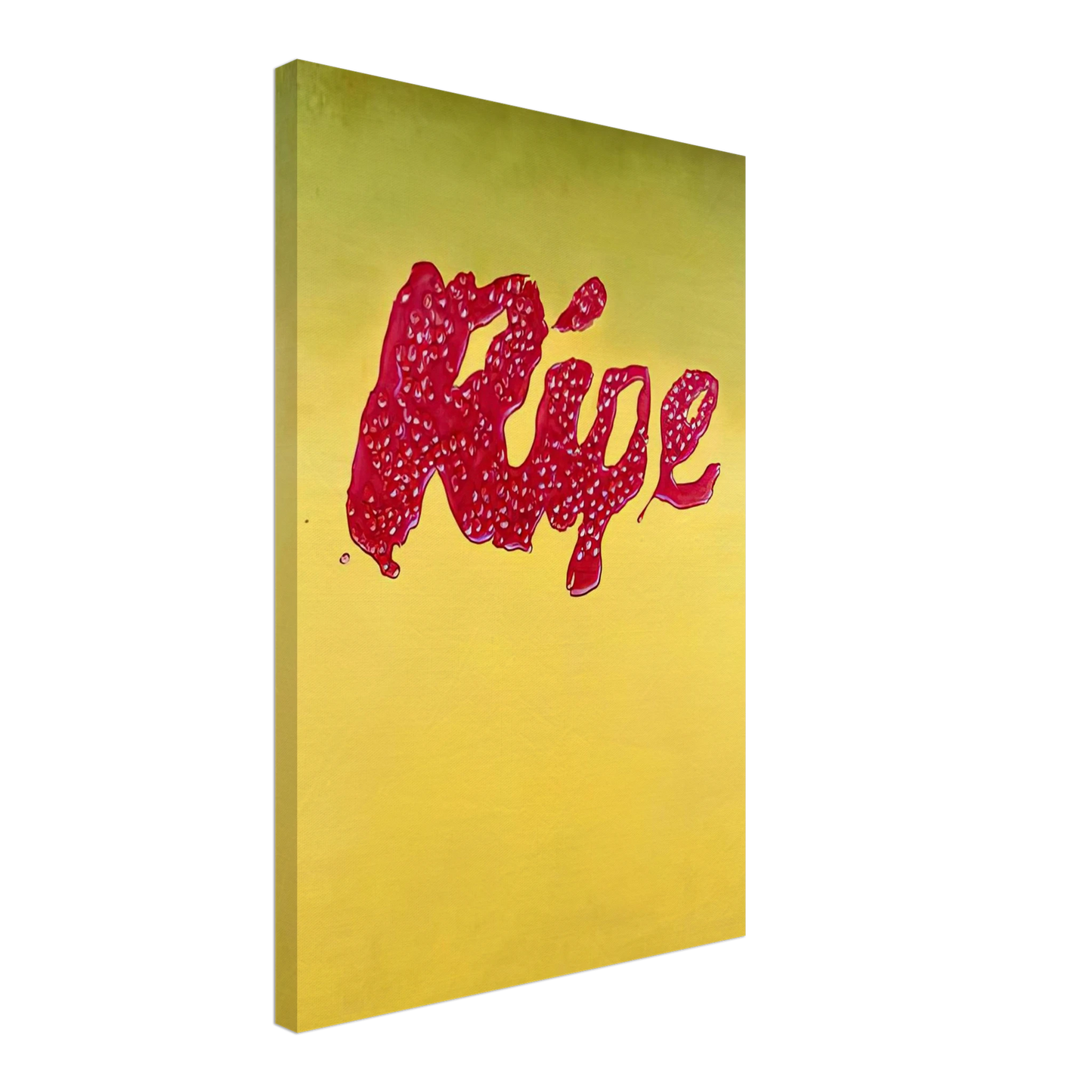Edward Ruscha - RIPE Canvas - 70x100 cm / 28x40 inches-canvas
