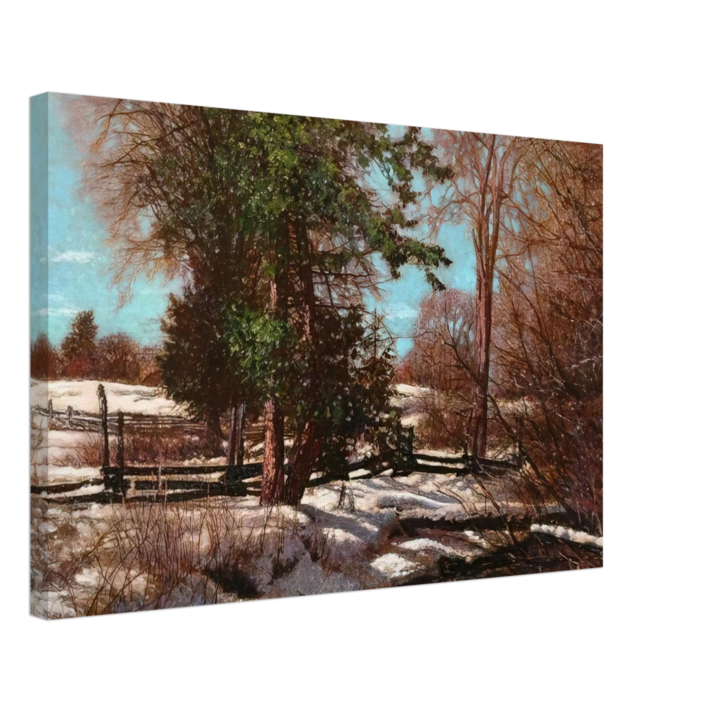 Frank Johnston - Promise of Spring - 1930 Canada Canvas - 70x100 cm / 28x40 inches-canvas