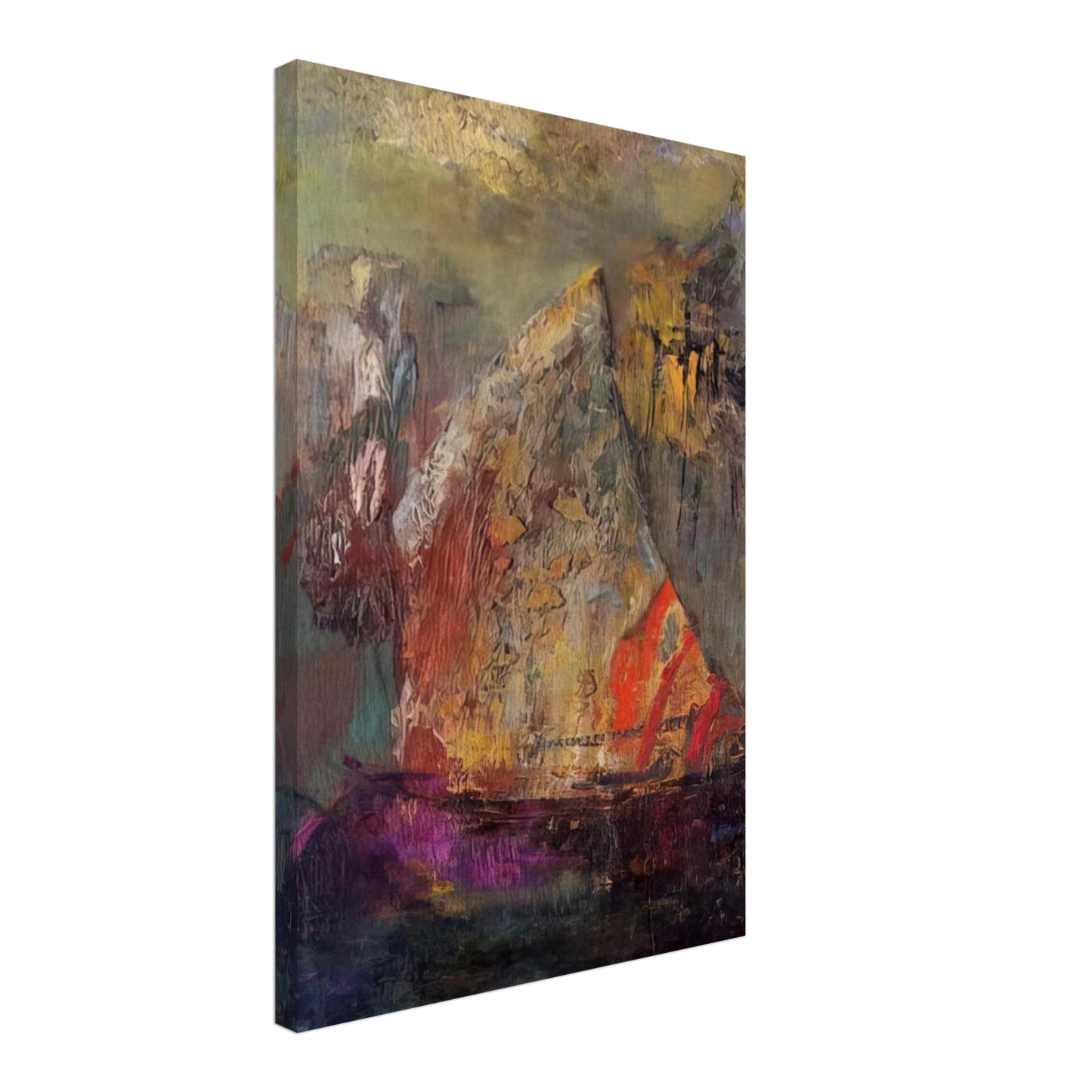 Odilon Redon - A BOAT 1 Canvas - 70x100 cm / 28x40 inches-canvas