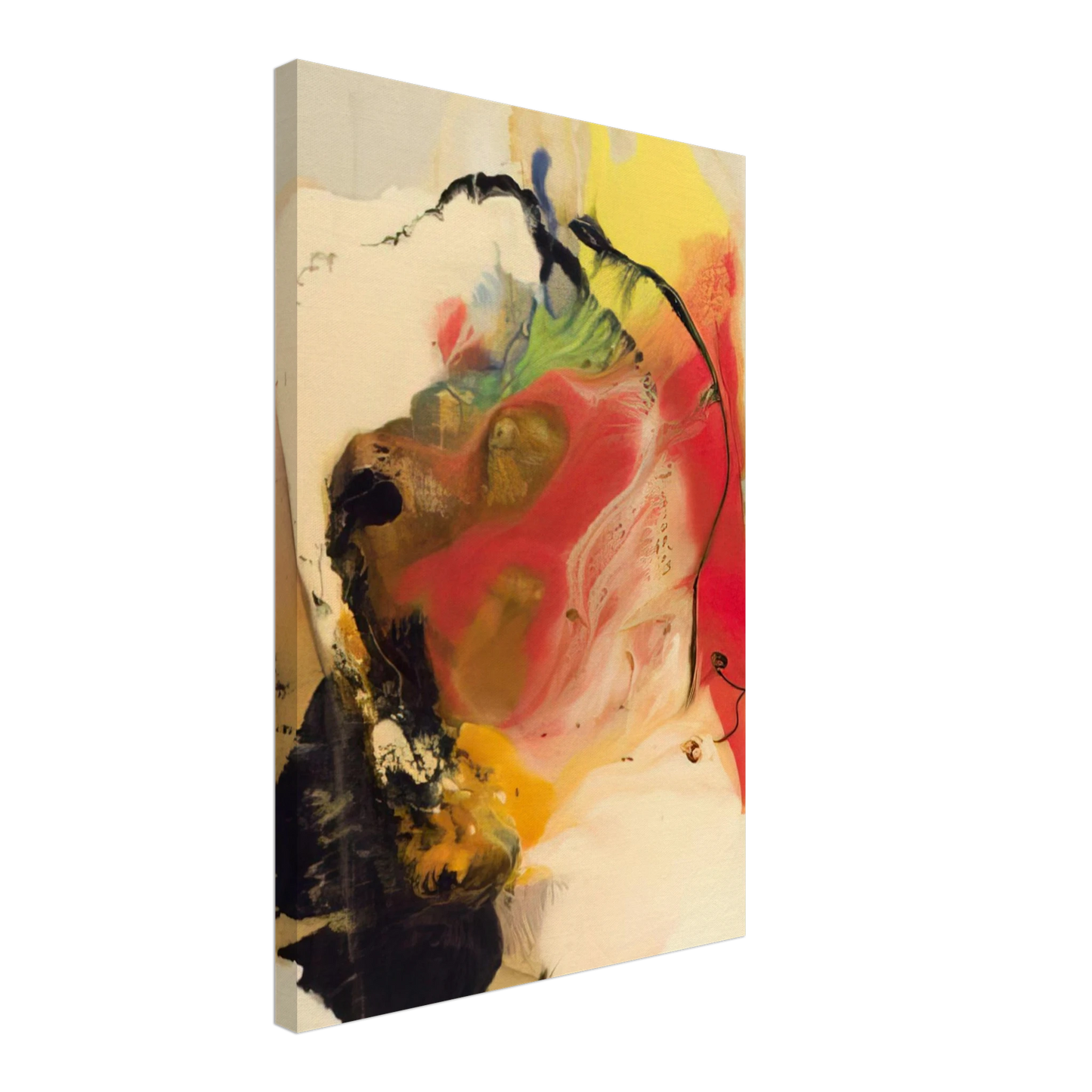 Paul Jenkins - Pompey's Head - 1958 Canvas - 40x60 cm / 16x24 inches-canvas