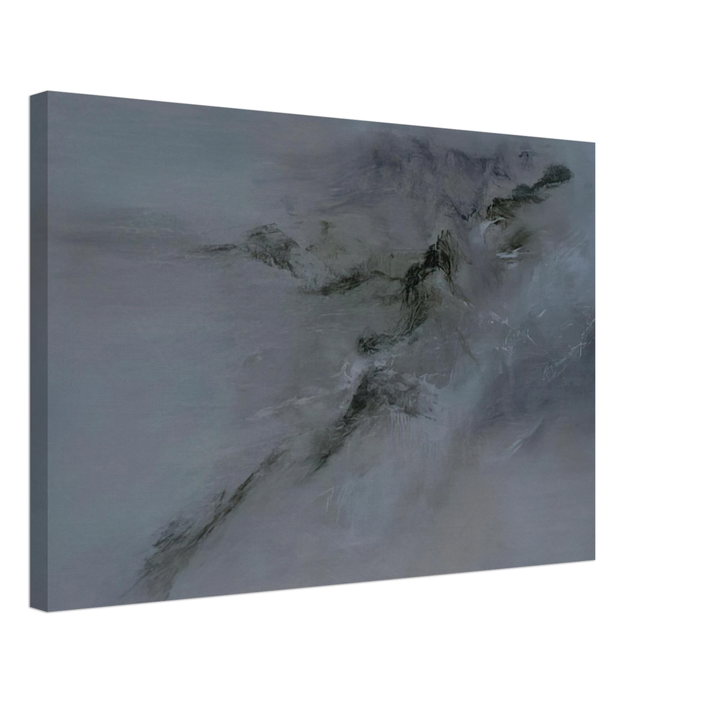 Zao Wou-Ki - 28 10 2001 2001 Canvas - 70x100 cm / 28x40 inches-canvas