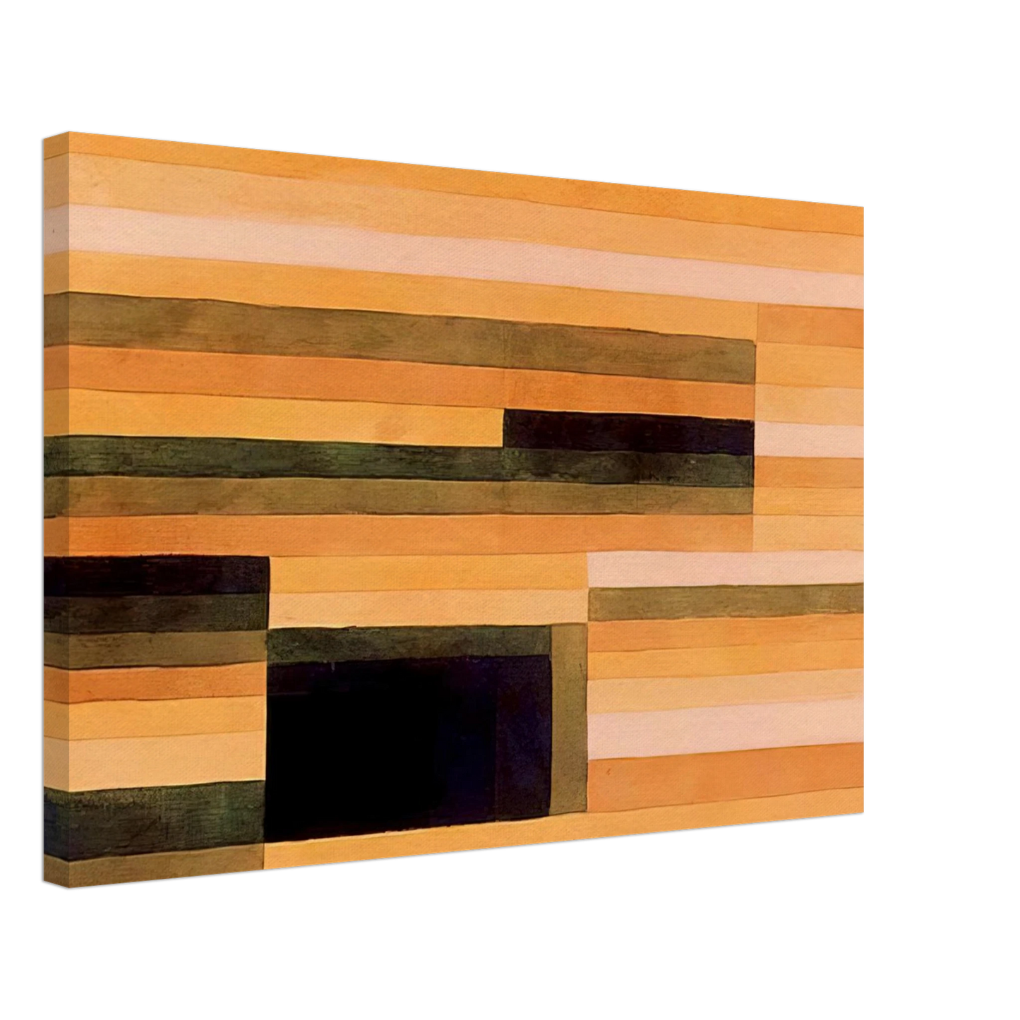 Paul Klee - ROCK CHAMBER 1929 Canvas - 40x60 cm / 16x24 inches-canvas