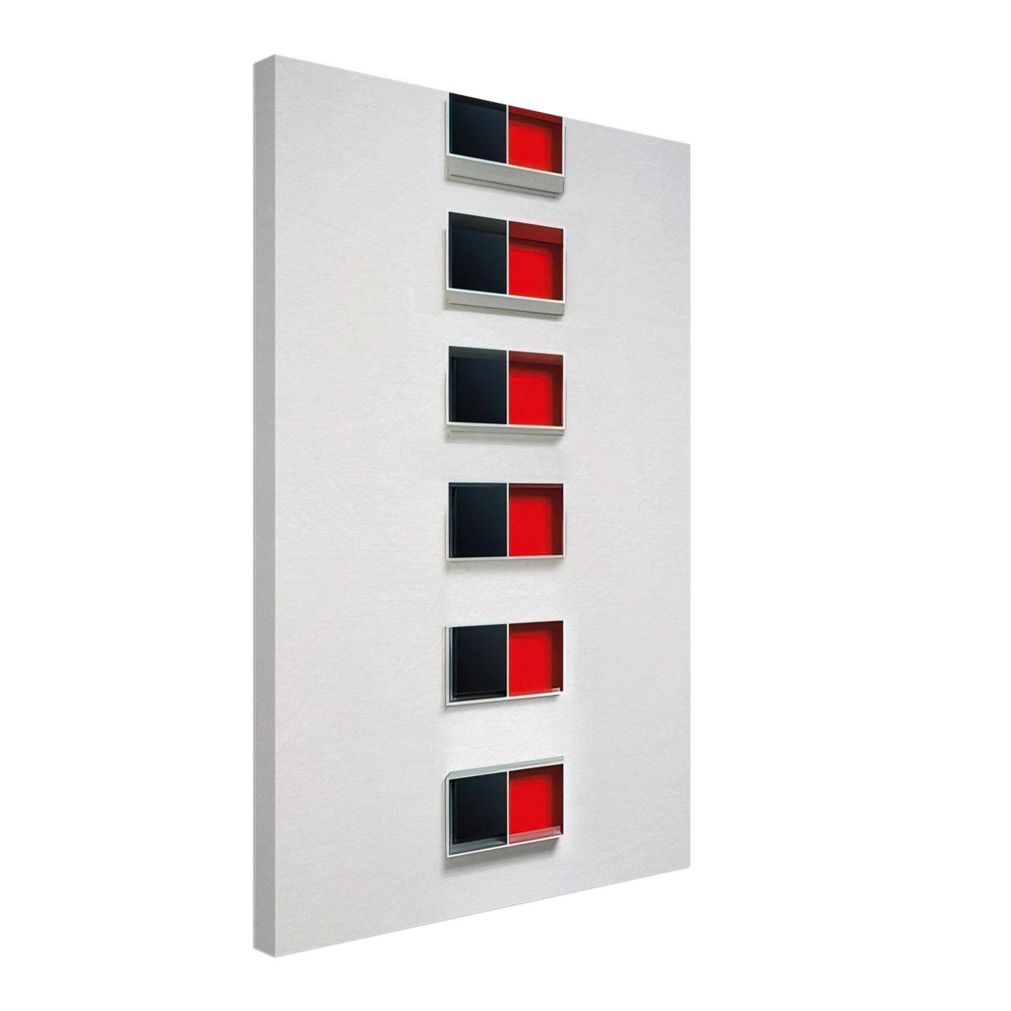Donald Judd - Untitled Menziken 88-16 - 1988 Canvas - 40x60 cm / 16x24 inches-canvas