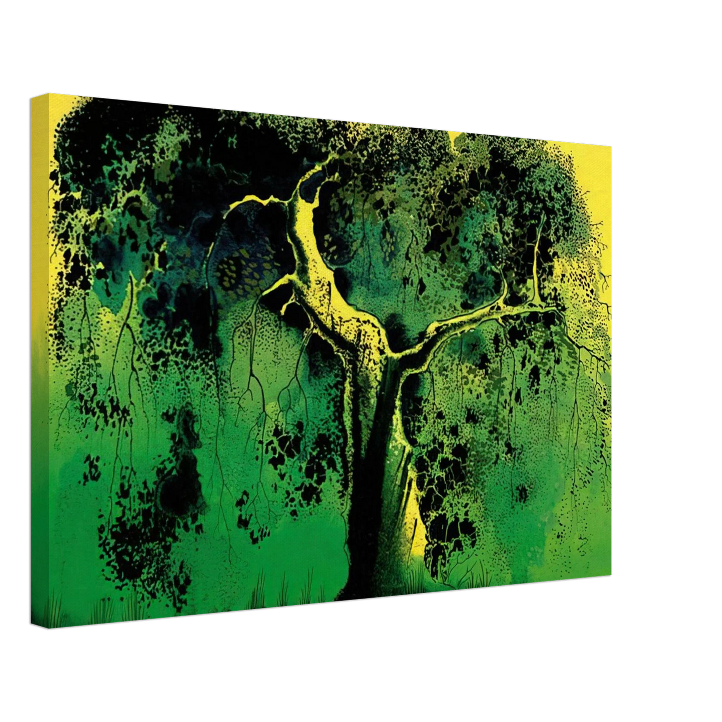 Eyvind Earle - Sycamore Canvas - 70x100 cm / 28x40 inches-canvas