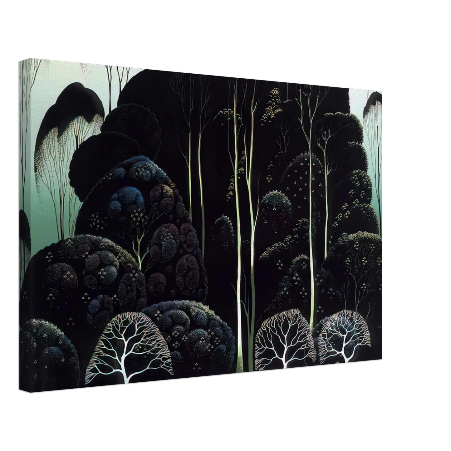 Eyvind Earle - Eucalyptus Canvas - 70x100 cm / 28x40 inches-canvas