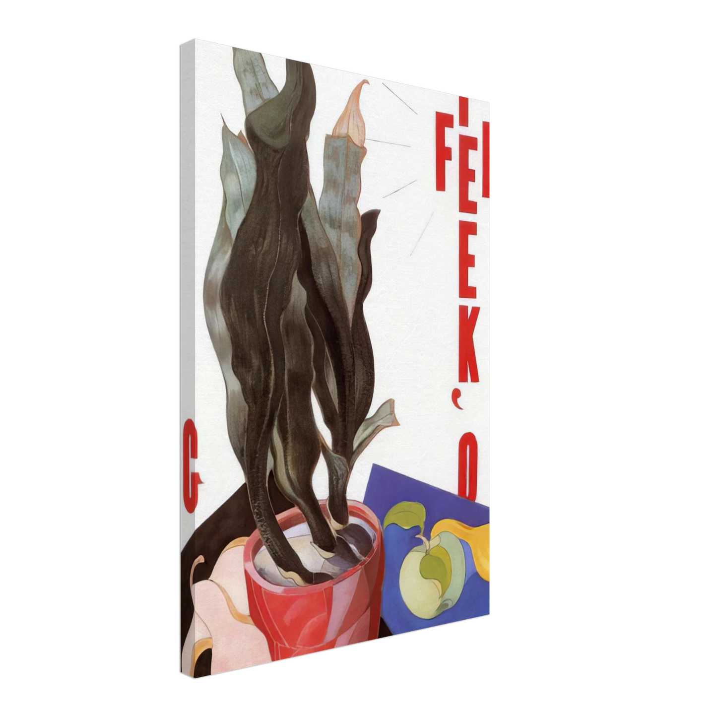 Charles Demuth - O'Keefe Georgia O’Keeffe - 1924 Canvas - 40x60 cm / 16x24 inches-canvas