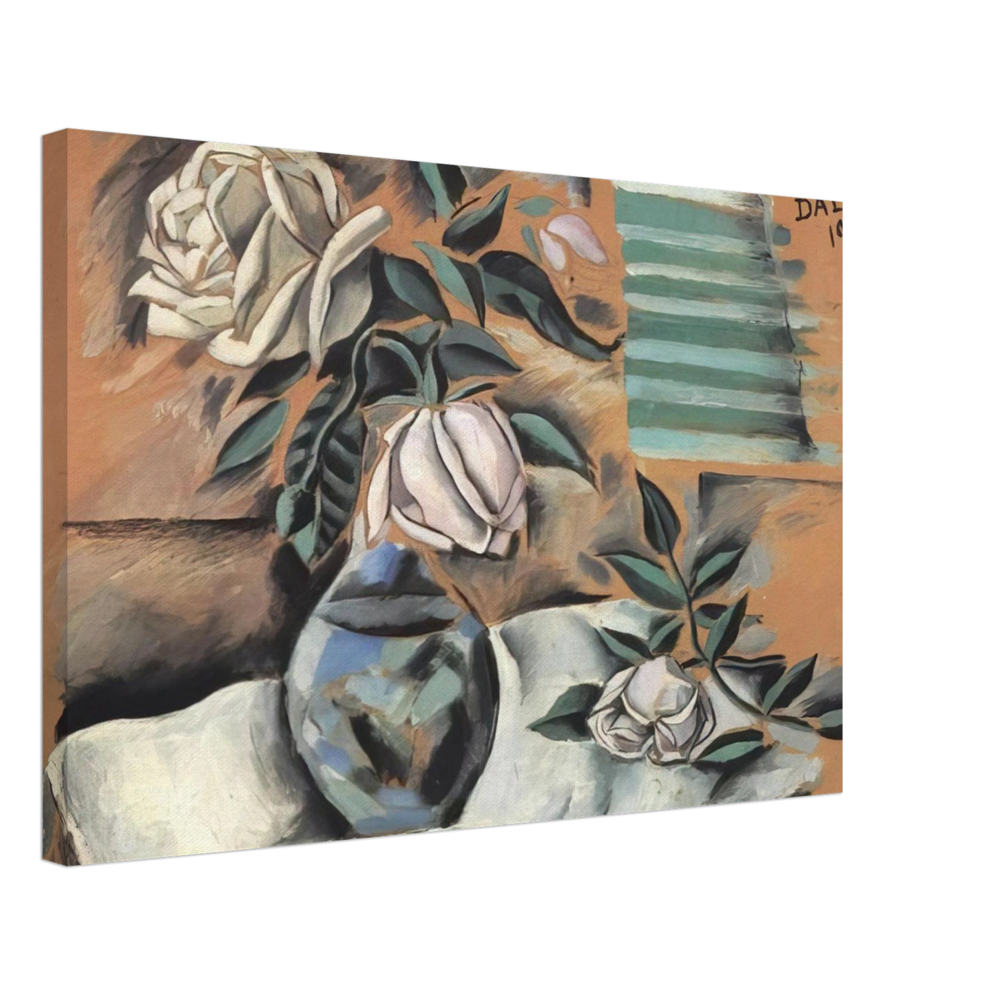 Salvador Dali - BOUQUET L IMPORTANT C EST LA ROSE Canvas - 40x60 cm / 16x24 inches-canvas