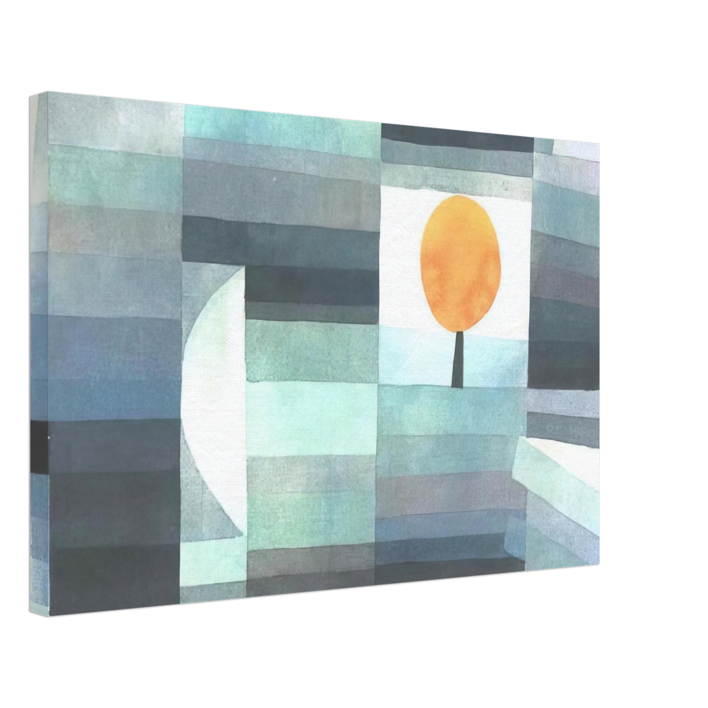 Paul Klee - THE MESSENGER OF AUTUMN 1922 Canvas - 40x60 cm / 16x24 inches-canvas