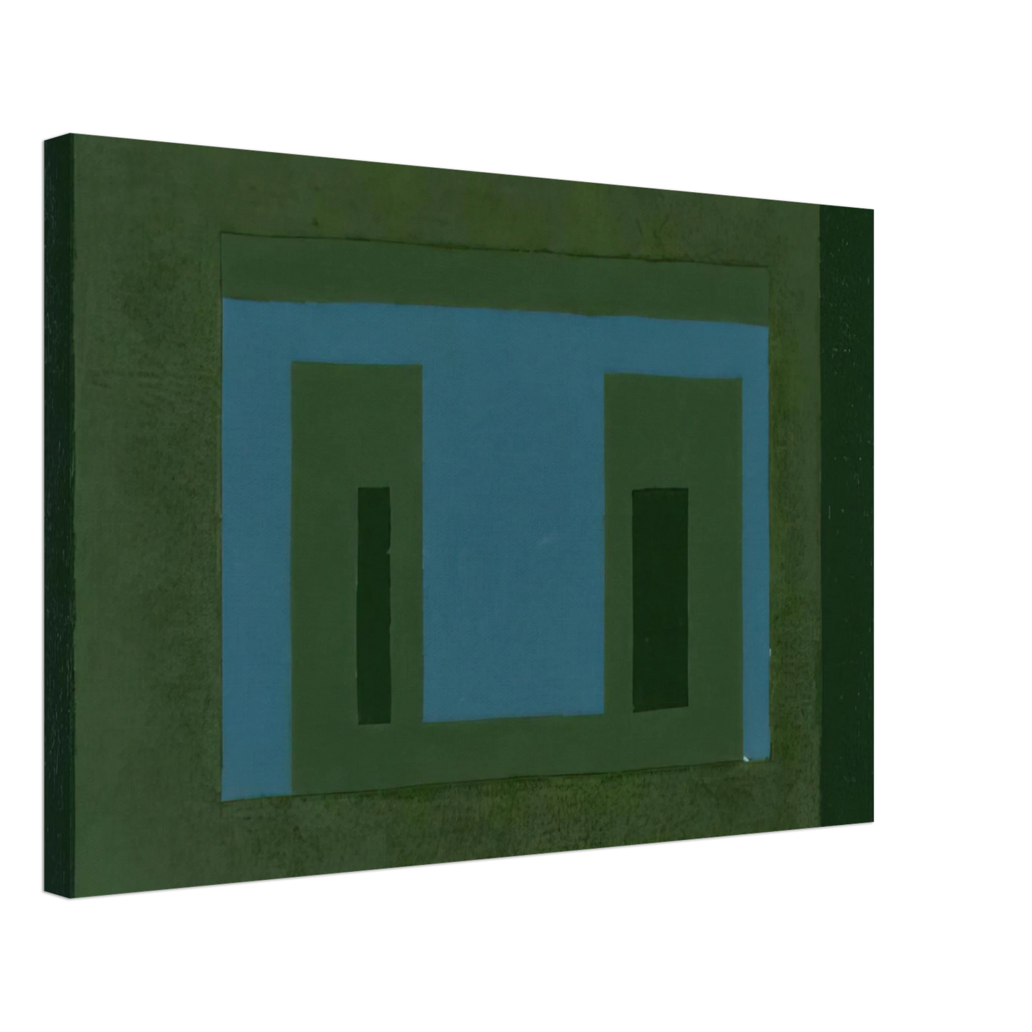 Josef Albers - VARIANT ADOBE 1962 Canvas - 40x60 cm / 16x24 inches-canvas