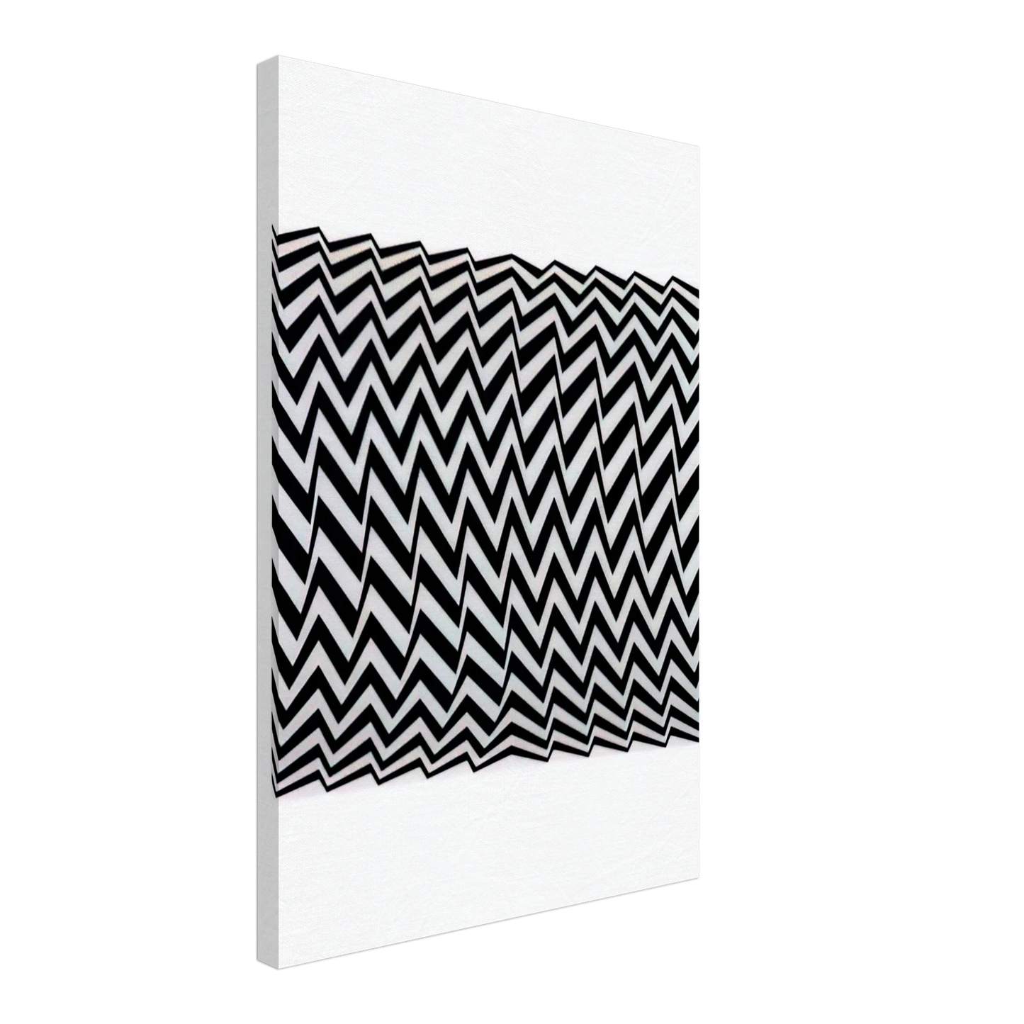 Bridget Riley - FRAGMENT 3 1965 Canvas - 40x60 cm / 16x24 inches-canvas