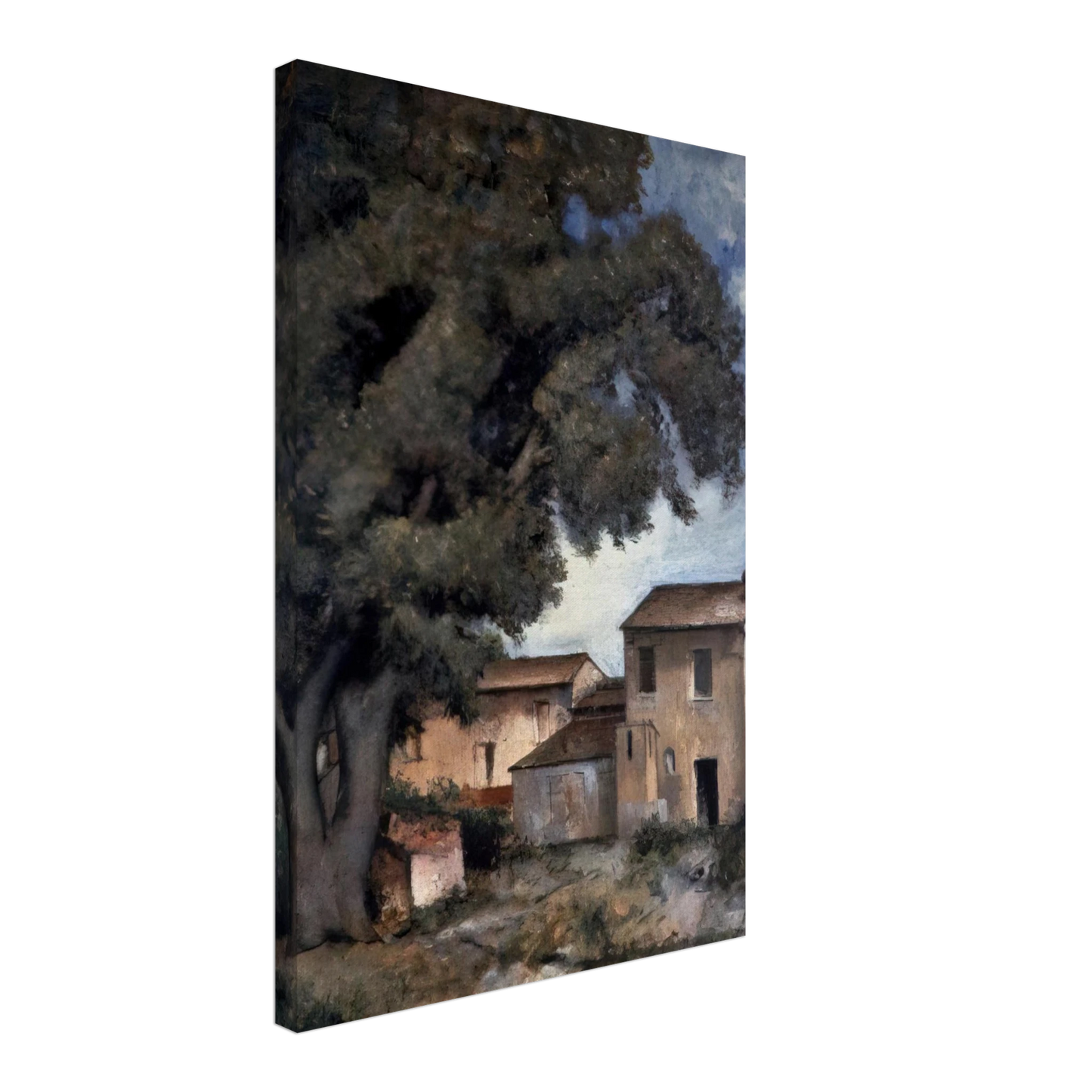 Carlo Carra - MERIGGIO 1927 Canvas - 70x100 cm / 28x40 inches-canvas