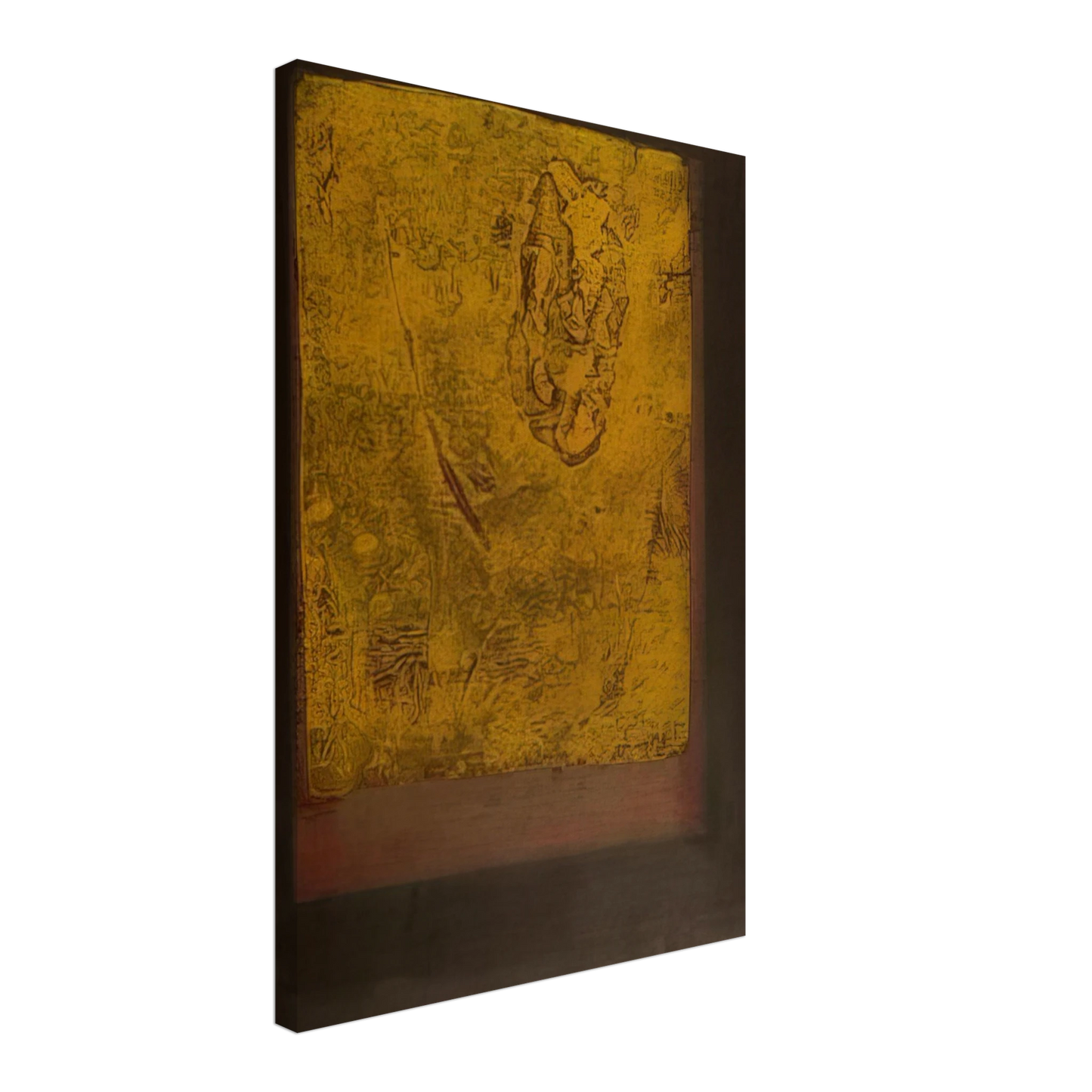 Hiroyuki Tajima - Evidence A - 1963 Canvas - 70x100 cm / 28x40 inches-canvas