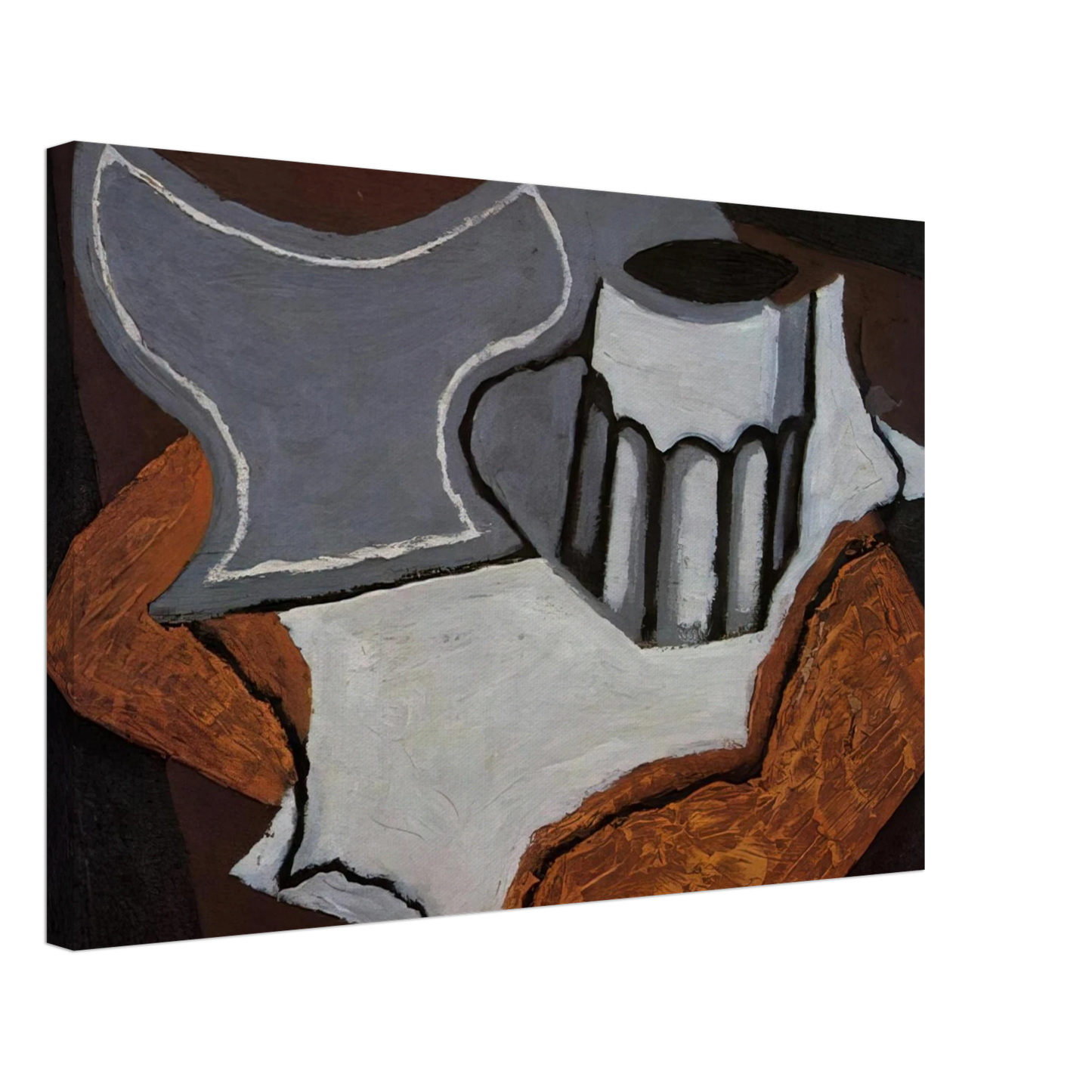 Juan Gris - THE GOBLET 1927 Canvas - 40x60 cm / 16x24 inches-canvas