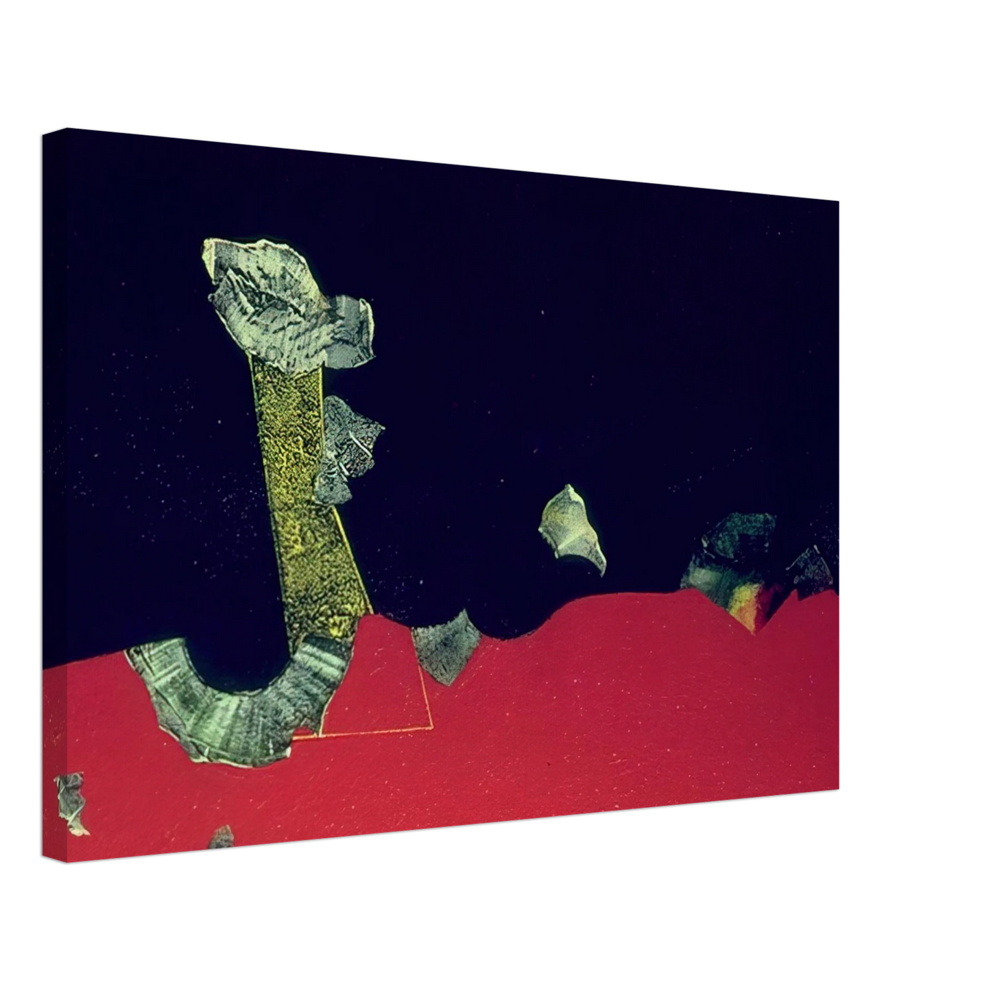 Max Ernst - Landscape with shells Canvas - 70x100 cm / 28x40 inches-canvas