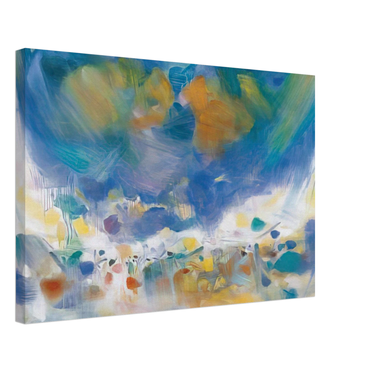 Chu teh Chun - LE VOILE DES ILLUSIONS 2007 Canvas - 40x60 cm / 16x24 inches-canvas