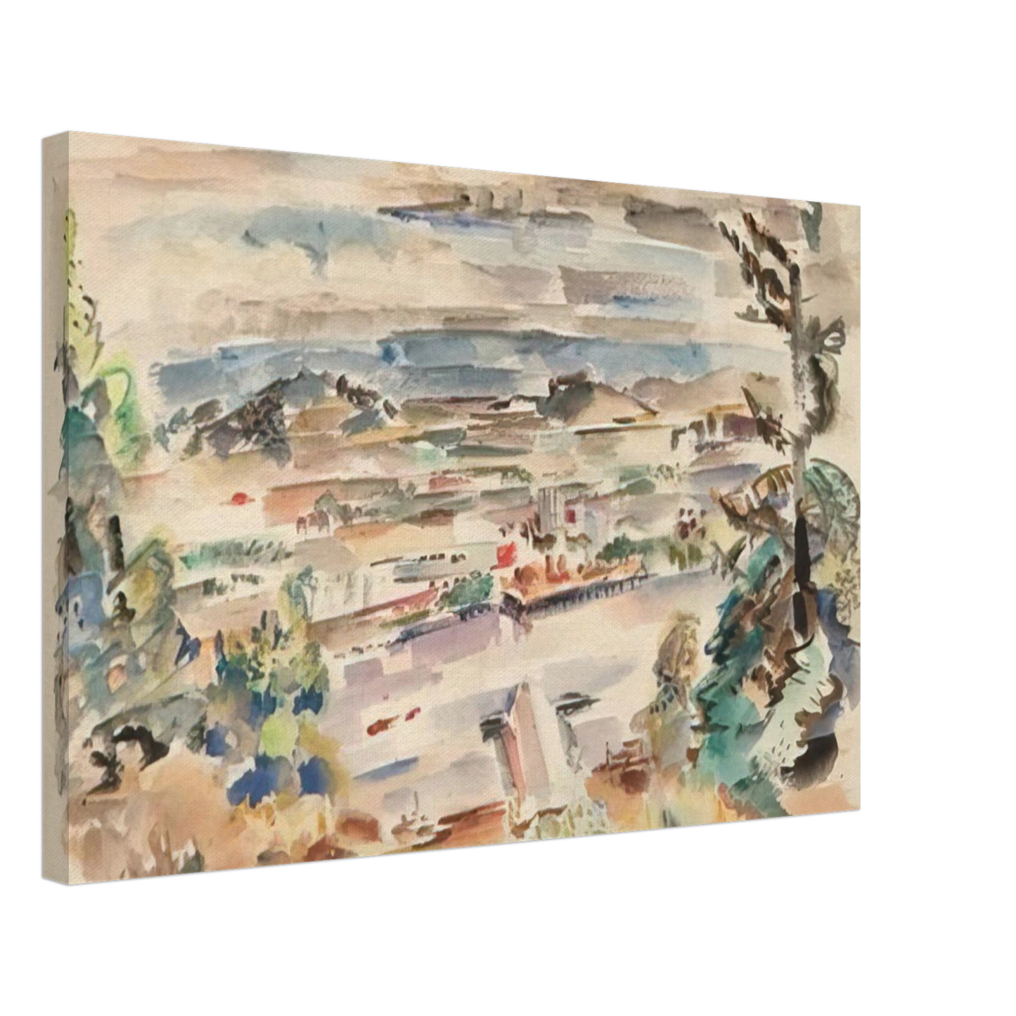 Mark Rothko - Untitled - 1929 Canvas - 70x100 cm / 28x40 inches-canvas