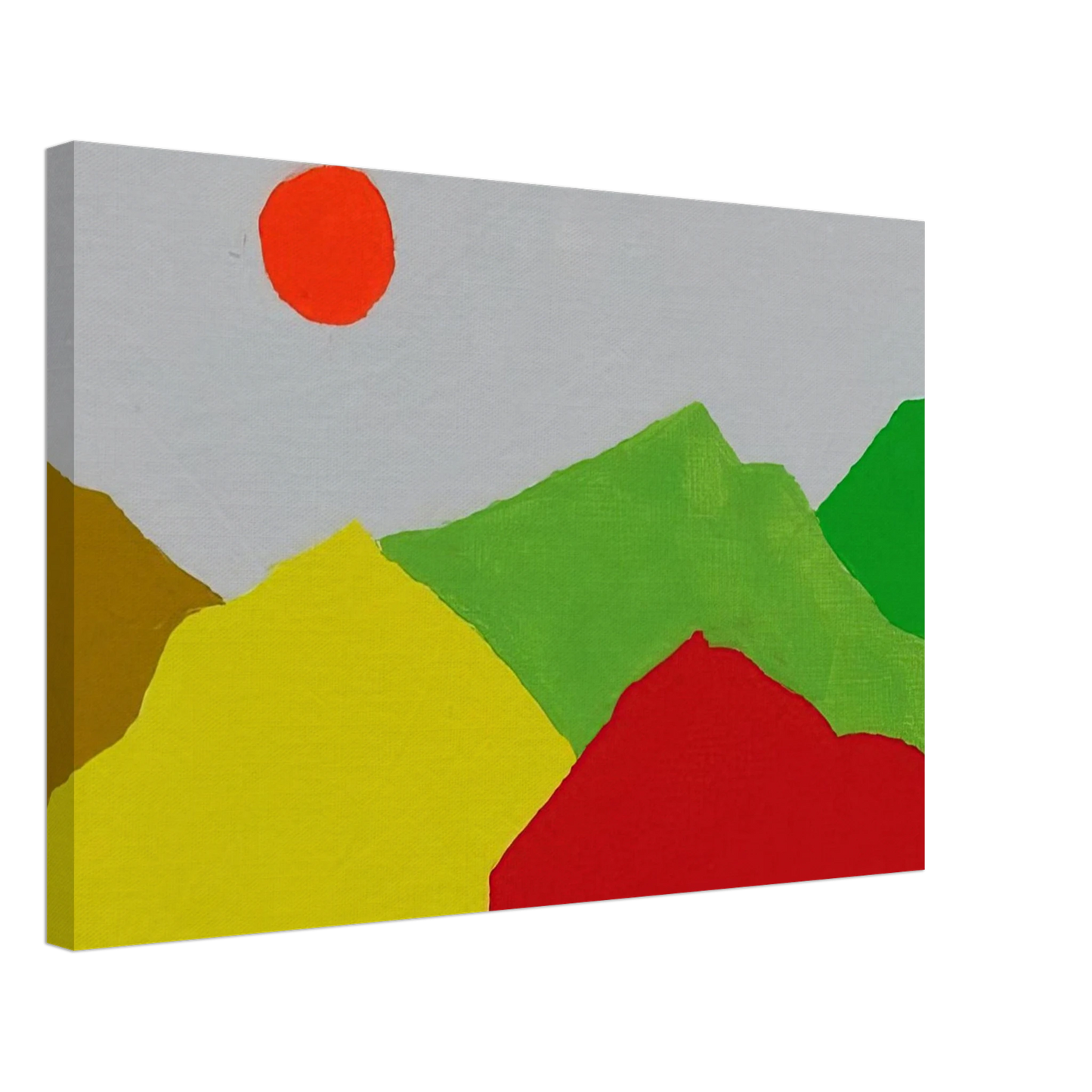 Etel Adnan - Untitled - 2013 Canvas - 70x100 cm / 28x40 inches-canvas