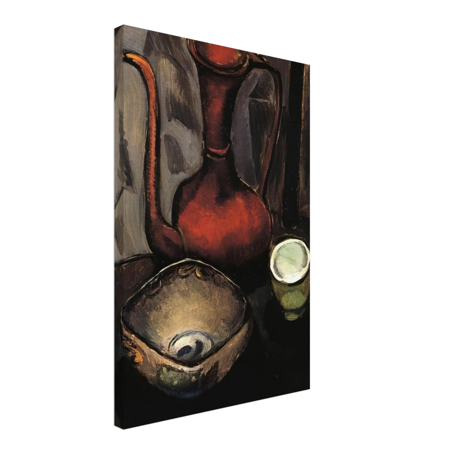 Man Ray - STILL LIFE WITH RED TEA KETTLE Canvas - 40x60 cm / 16x24 inches-canvas