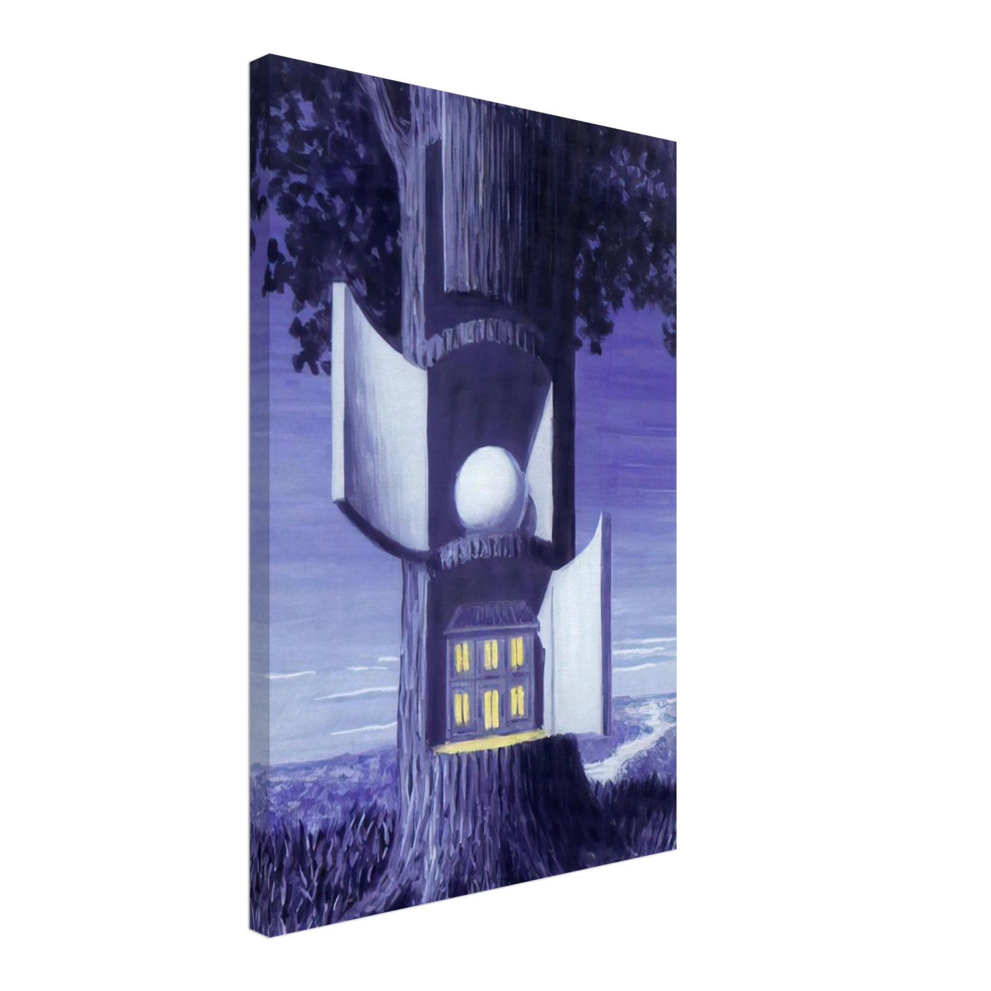 Rene Magritte - THE VOICE OF BLOOD 1948 Canvas - 70x100 cm / 28x40 inches-canvas