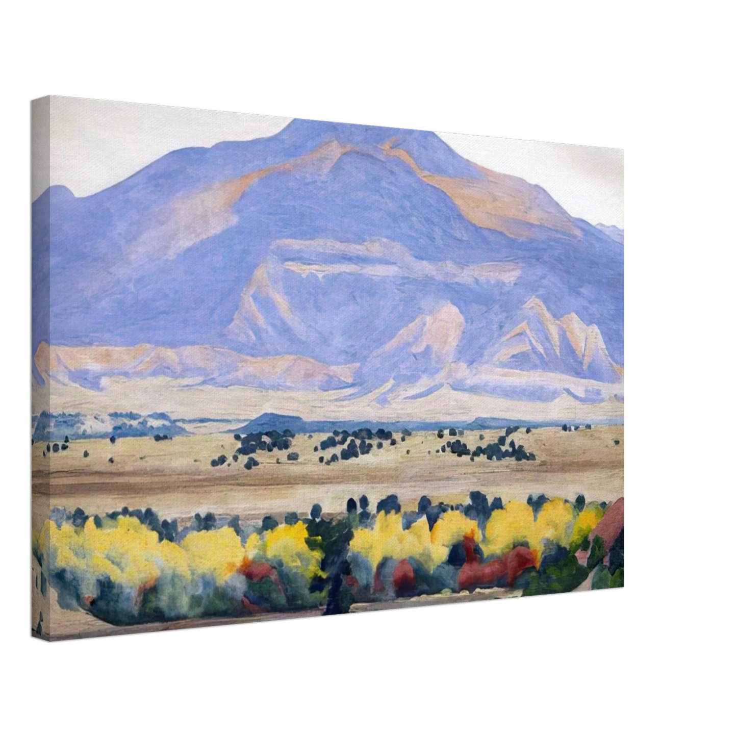 Georgia O'Keeffe - Pedernal Canvas - 70x100 cm / 28x40 inches-canvas