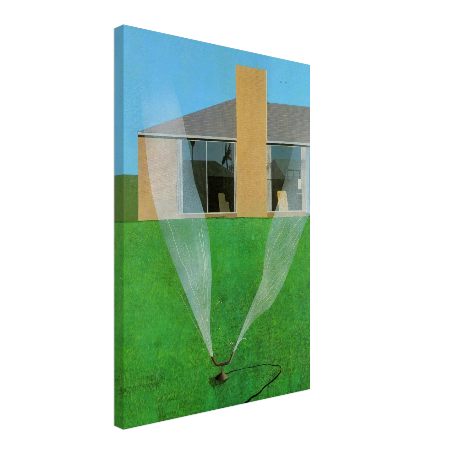 David Hockney - David Hockney Canvas - 70x100 cm / 28x40 inches-canvas